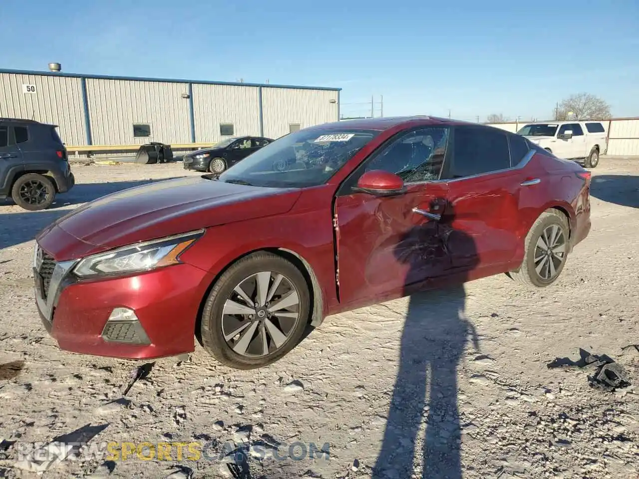 1 Photograph of a damaged car 1N4BL4DV2MN343808 NISSAN ALTIMA 2021