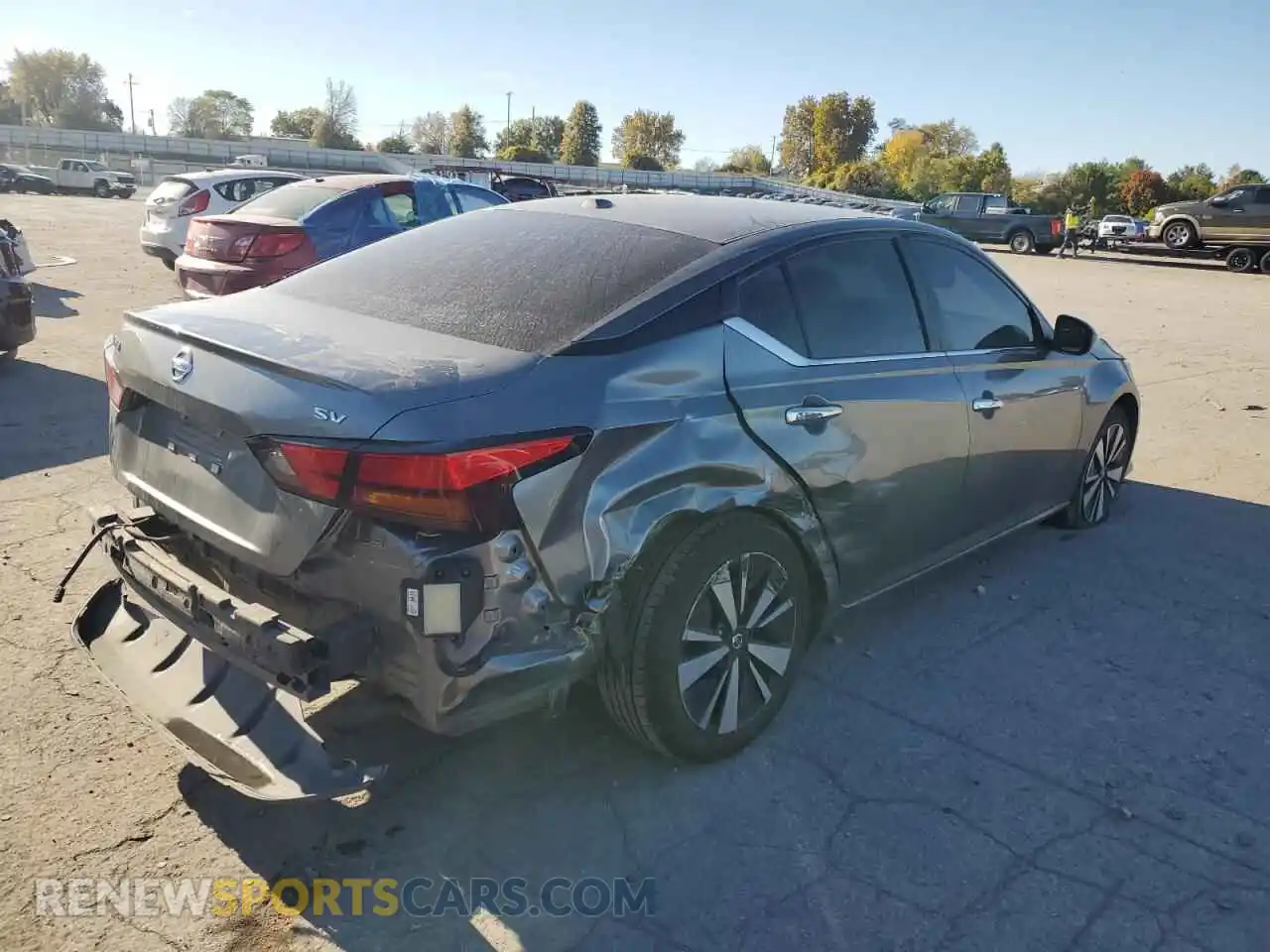 3 Photograph of a damaged car 1N4BL4DV2MN348104 NISSAN ALTIMA 2021