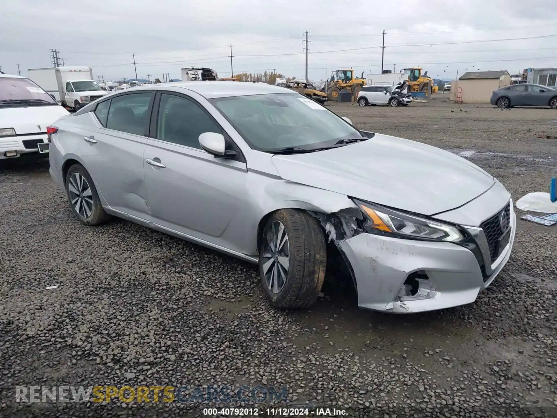 1 Photograph of a damaged car 1N4BL4DV3MN334535 NISSAN ALTIMA 2021