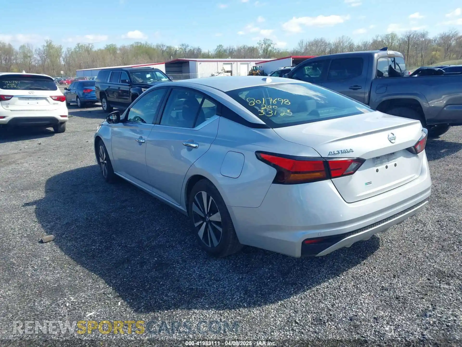 3 Photograph of a damaged car 1N4BL4DV3MN343641 NISSAN ALTIMA 2021