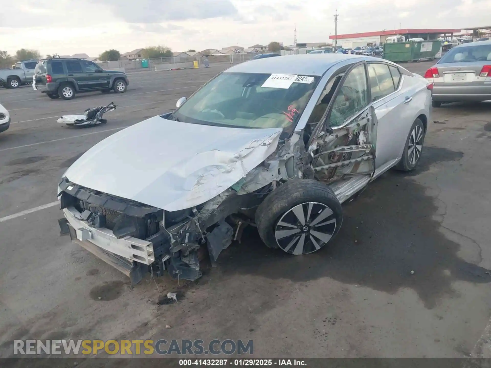 2 Photograph of a damaged car 1N4BL4DV4MN309868 NISSAN ALTIMA 2021