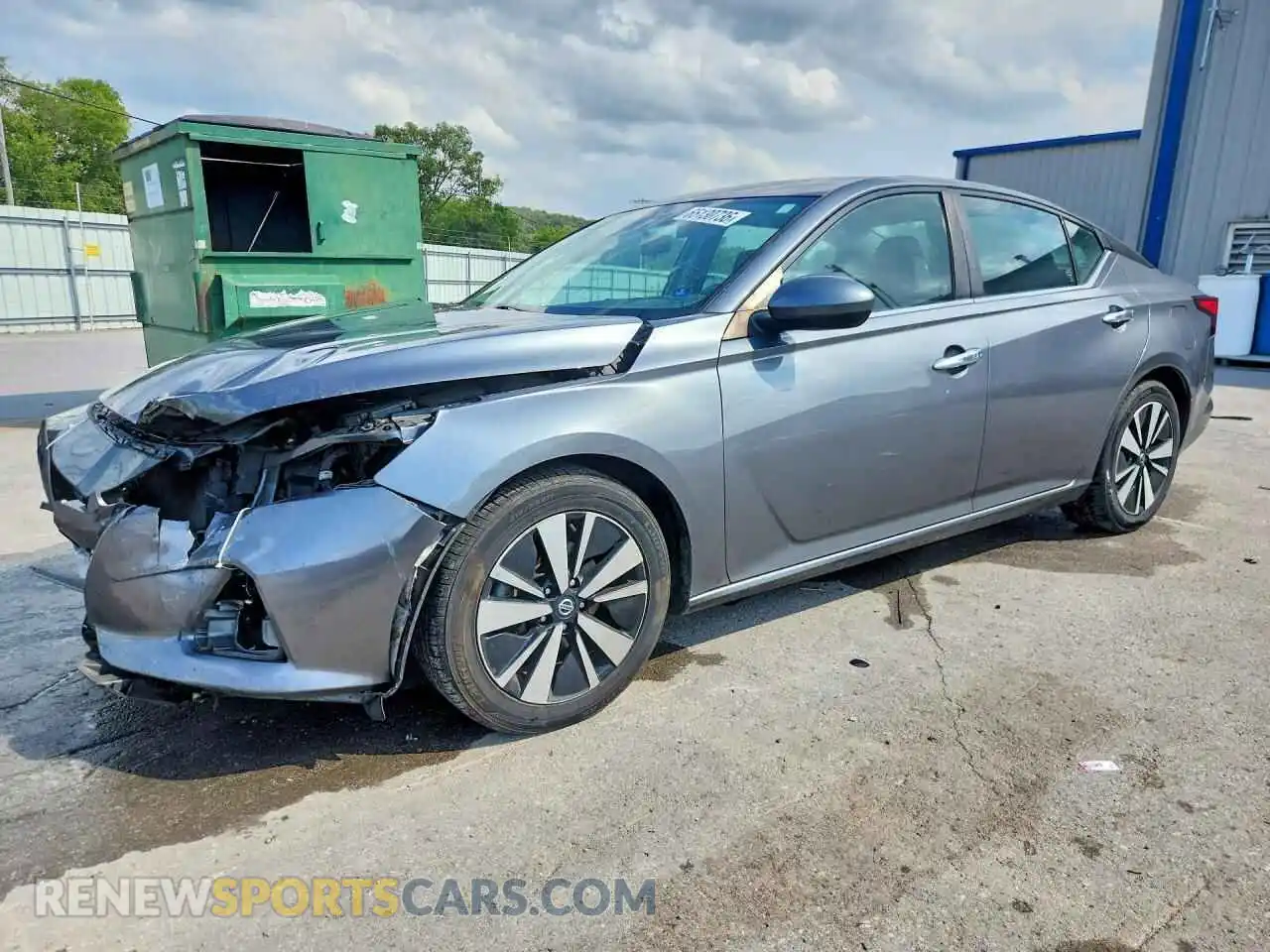 1 Photograph of a damaged car 1N4BL4DV5MN338196 NISSAN ALTIMA 2021