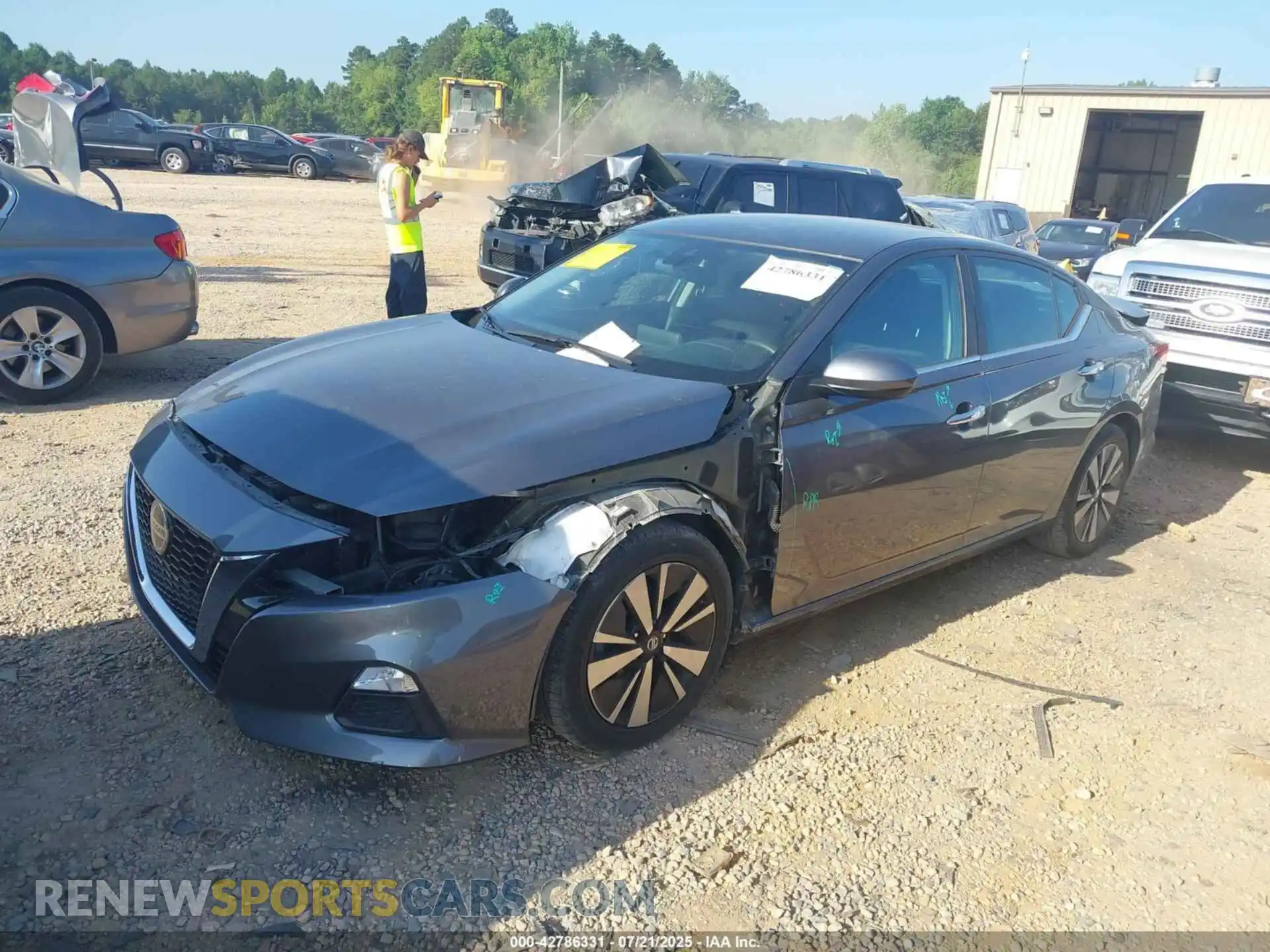 2 fotografías del automóvil dañado 1N4BL4DV5MN371814 NISSAN ALTIMA 2021