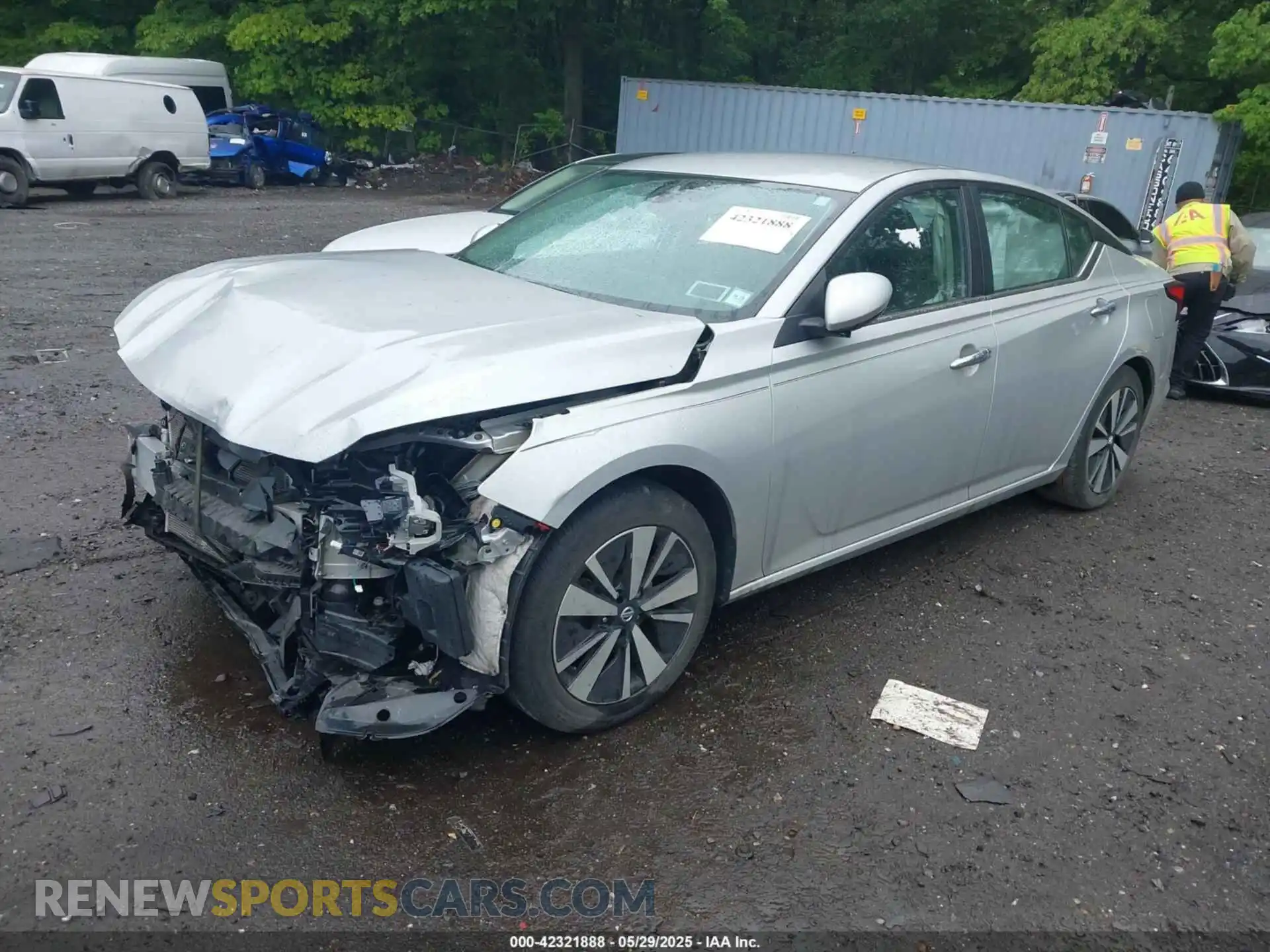 2 Photograph of a damaged car 1N4BL4DV6MN343648 NISSAN ALTIMA 2021