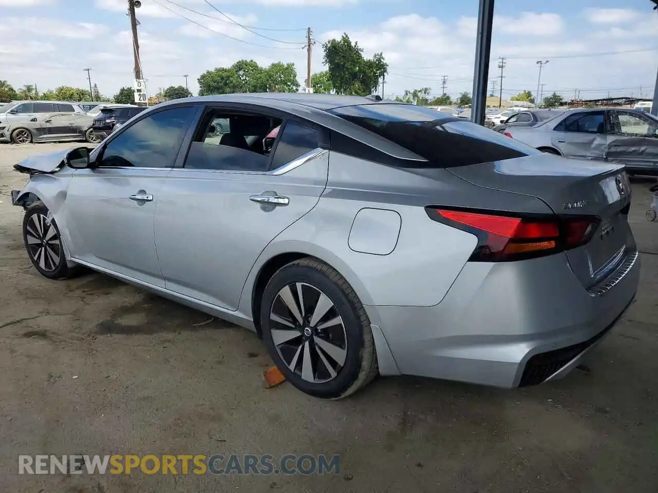 2 fotografías del automóvil dañado 1N4BL4DV9MN373890 NISSAN ALTIMA 2021