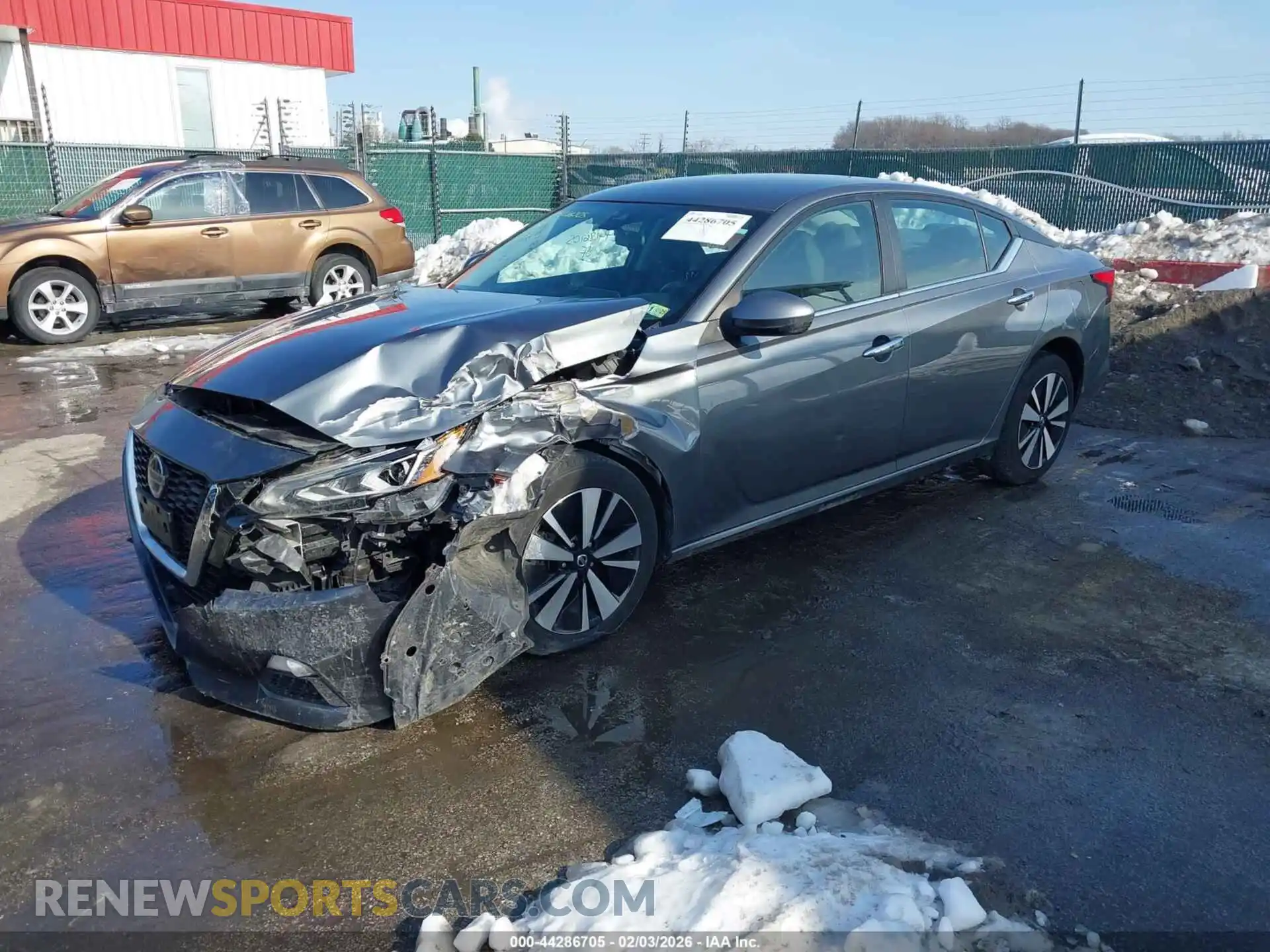 2 Photograph of a damaged car 1N4BL4DV9MN376191 NISSAN ALTIMA 2021