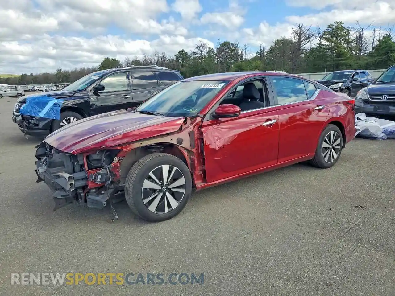 1 Photograph of a damaged car 1N4BL4DVXMN400806 NISSAN ALTIMA 2021