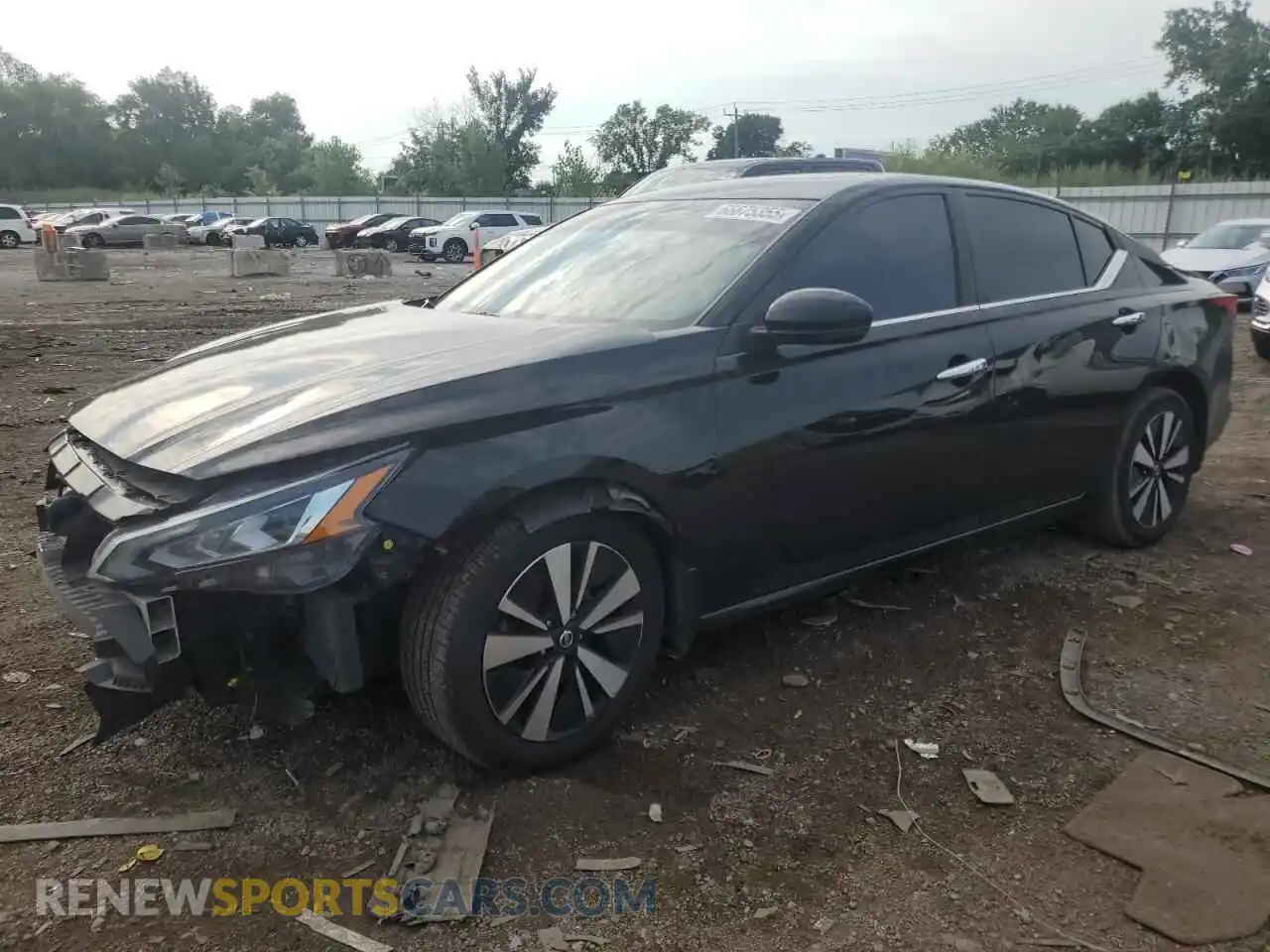 1 Photograph of a damaged car 1N4BL4DW1MN319041 NISSAN ALTIMA 2021