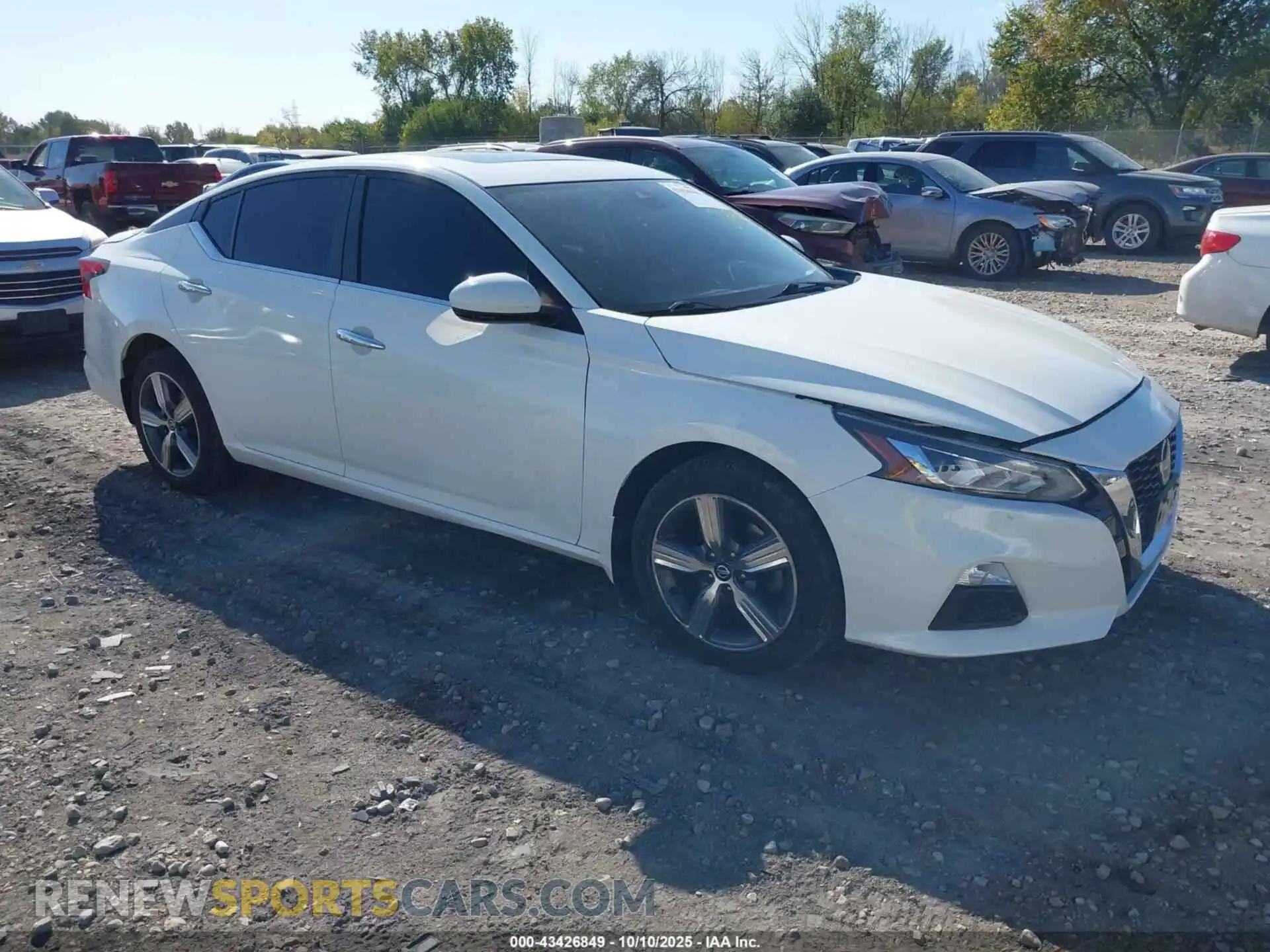 1 Photograph of a damaged car 1N4BL4DW4MN339736 NISSAN ALTIMA 2021