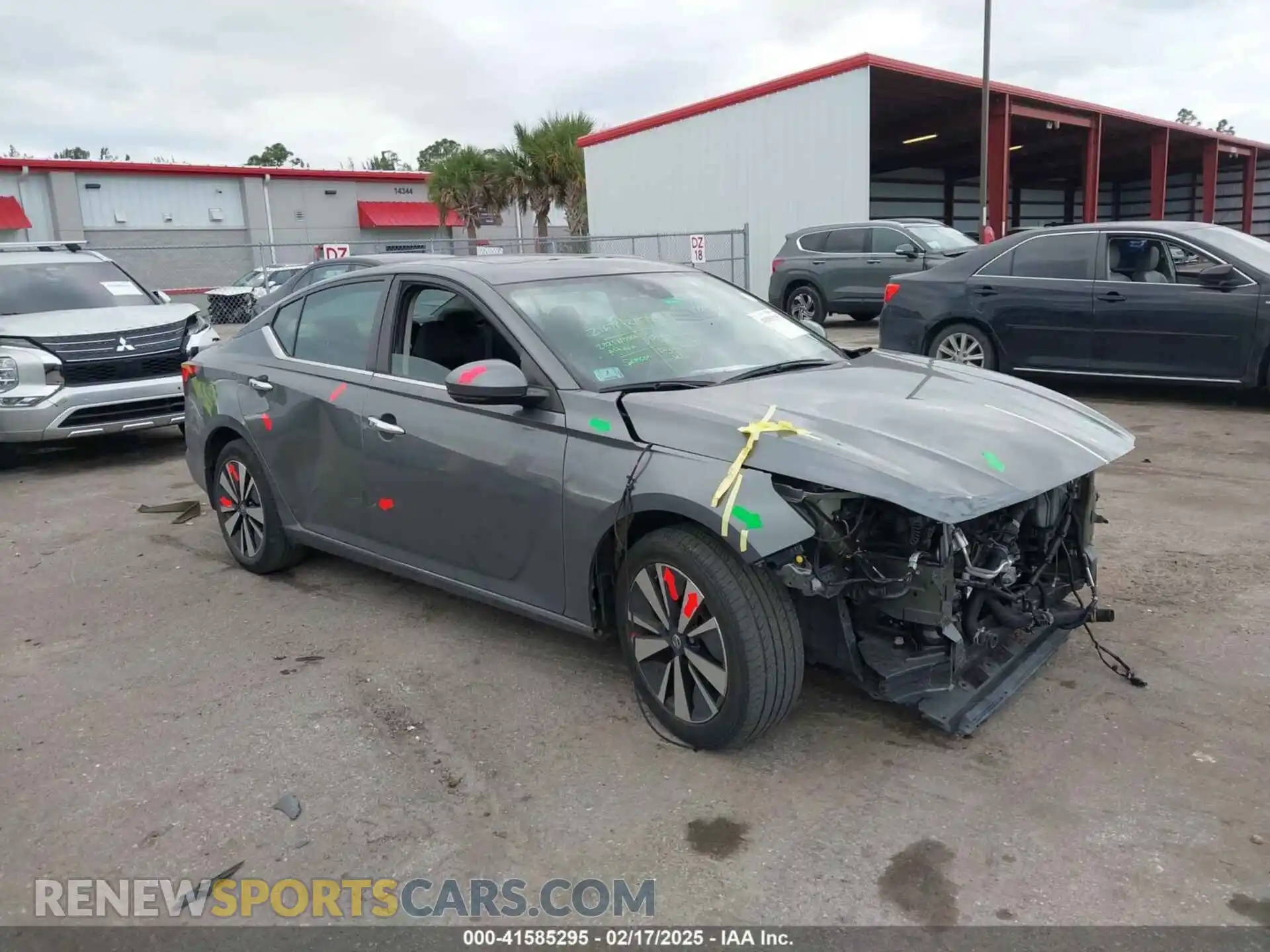 1 Photograph of a damaged car 1N4BL4DWXMN310984 NISSAN ALTIMA 2021