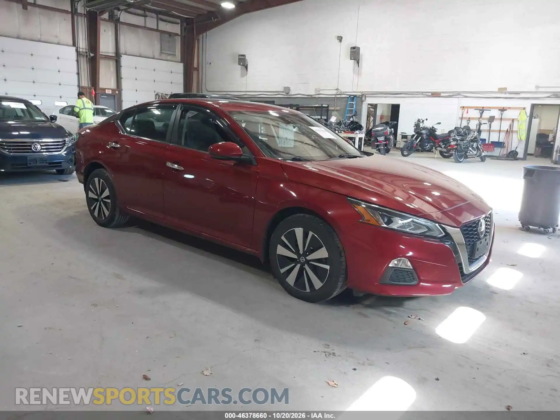1 Photograph of a damaged car 1N4BL4DWXMN410065 NISSAN ALTIMA 2021