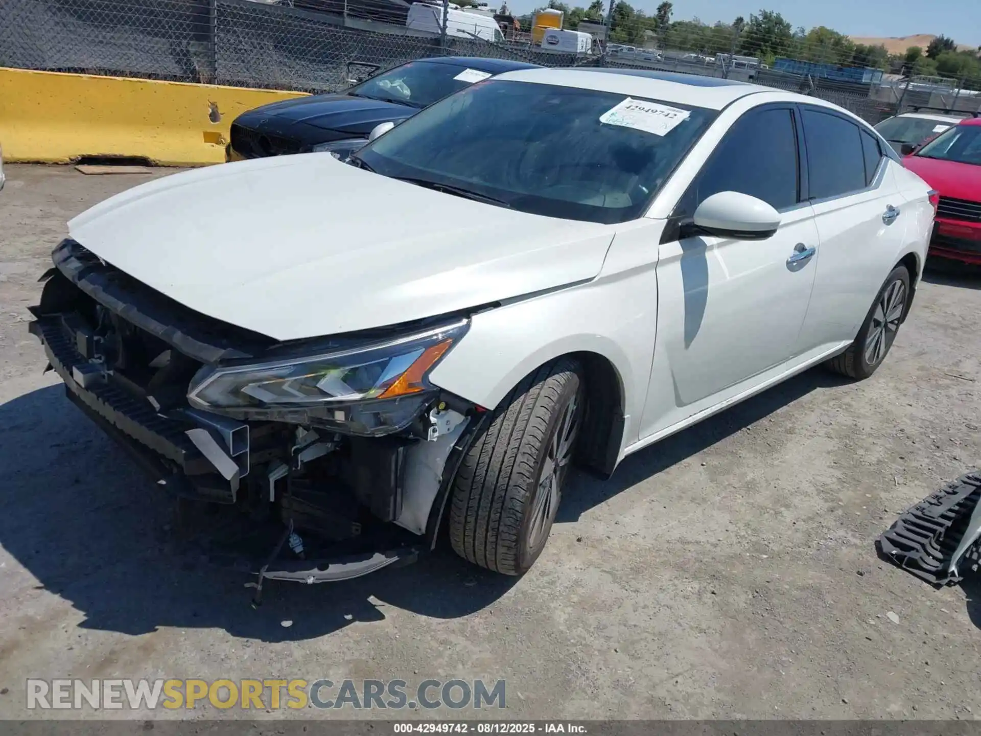 2 Photograph of a damaged car 1N4BL4EV2MN396541 NISSAN ALTIMA 2021