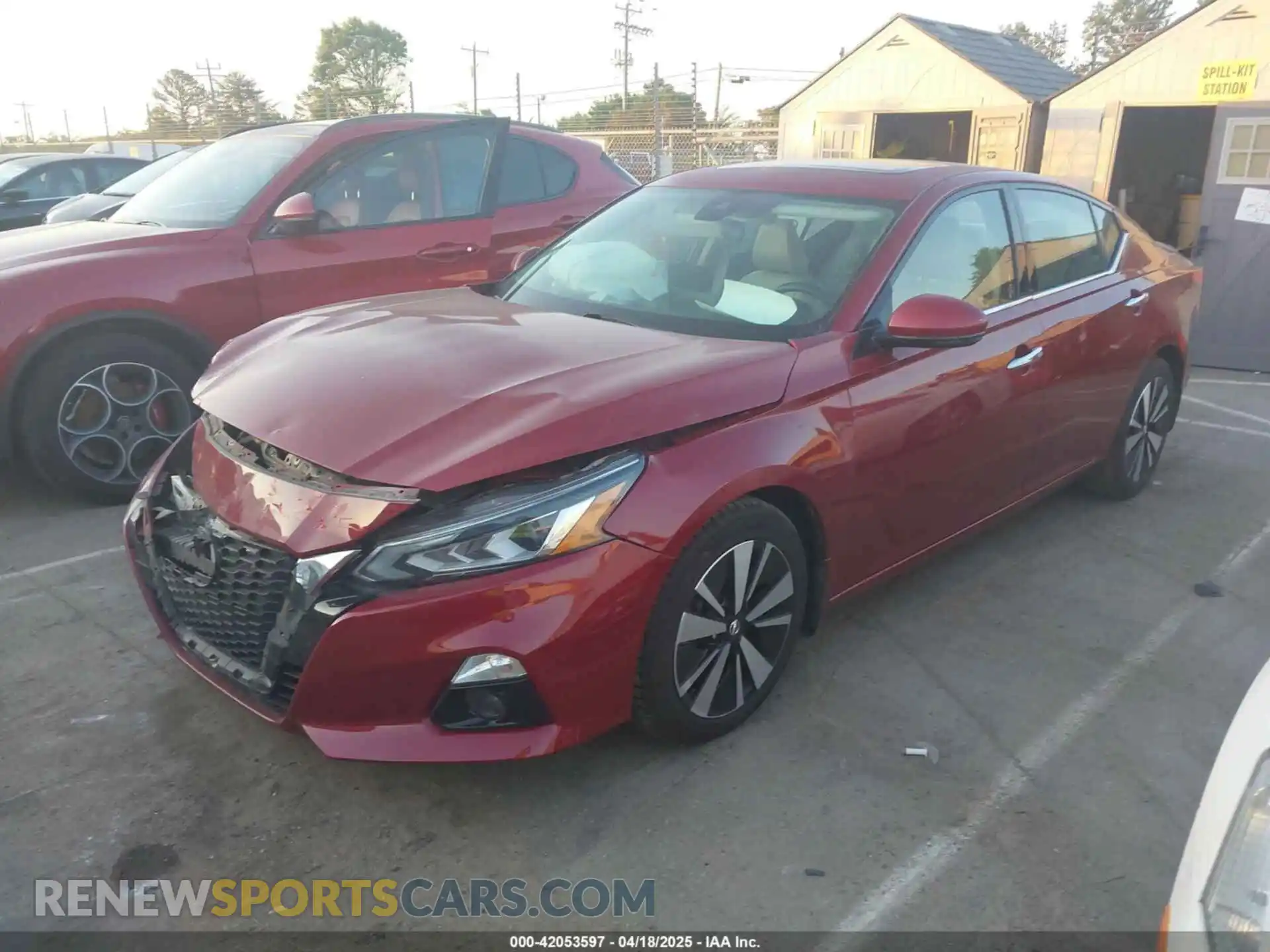 2 Photograph of a damaged car 1N4BL4EV8MN371482 NISSAN ALTIMA 2021