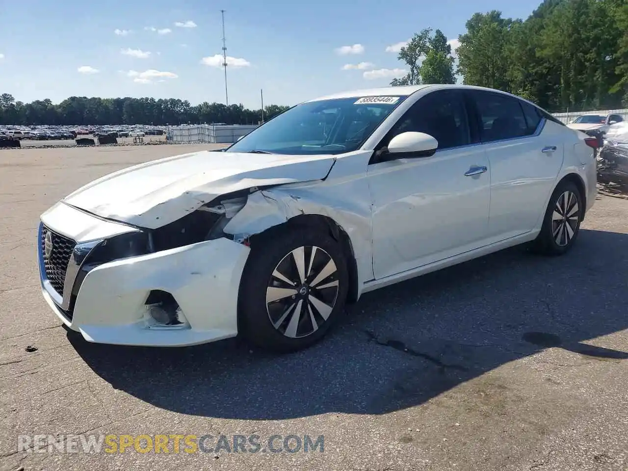 1 Photograph of a damaged car 1N4BL4EV9MN325885 NISSAN ALTIMA 2021