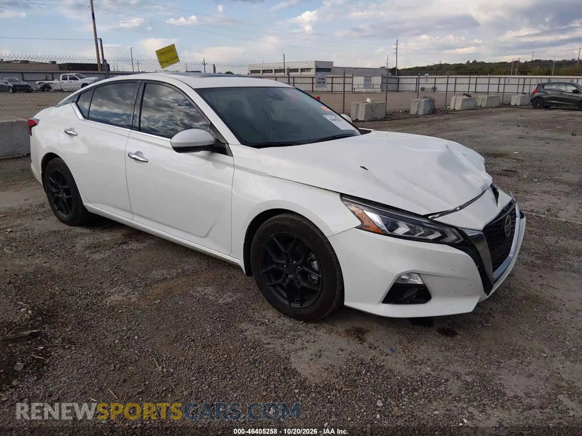 1 Photograph of a damaged car 1N4BL4EVXMN413330 NISSAN ALTIMA 2021