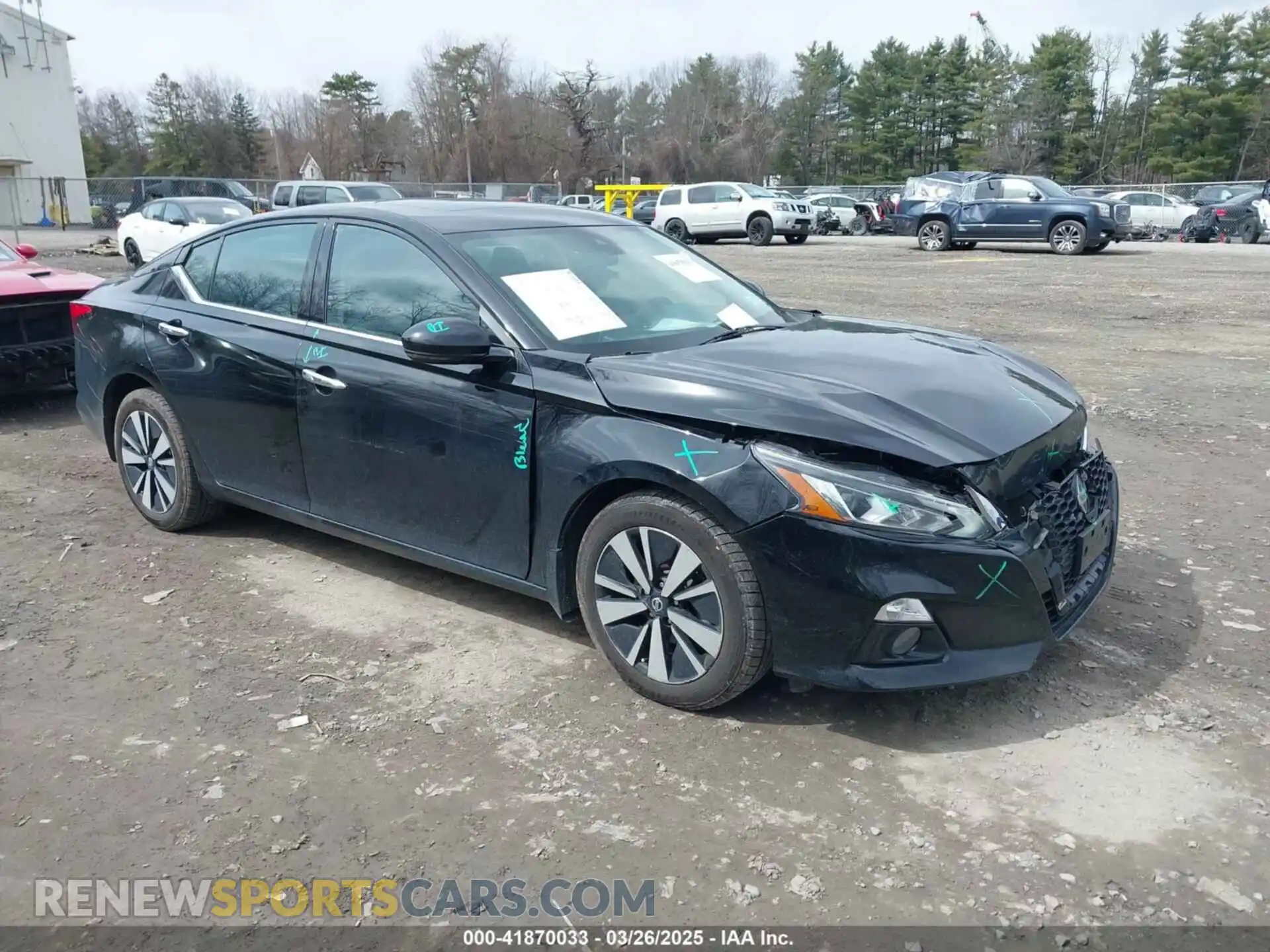 1 Photograph of a damaged car 1N4BL4EW2MN361393 NISSAN ALTIMA 2021