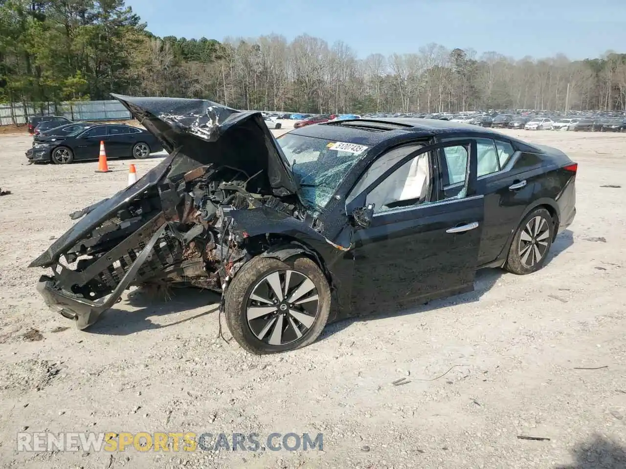 1 Photograph of a damaged car 1N4BL4EWXMN378331 NISSAN ALTIMA 2021