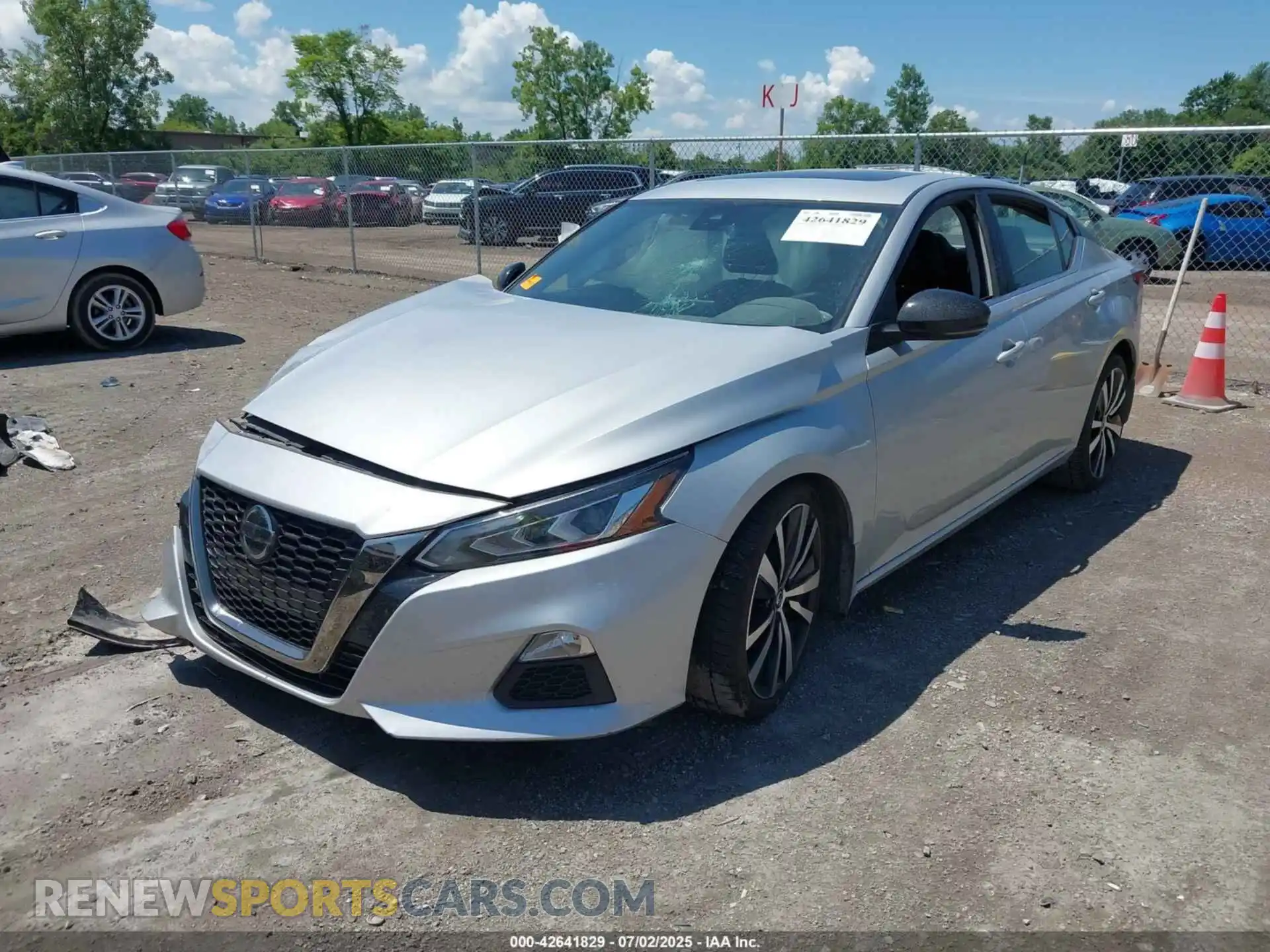 2 Photograph of a damaged car 1N4AL4CV4NN373343 NISSAN ALTIMA 2022