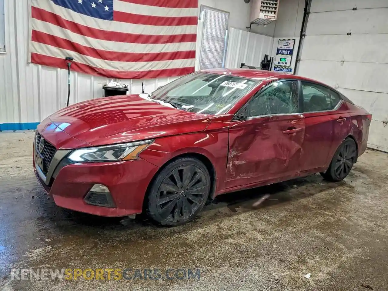 1 Photograph of a damaged car 1N4BL4CV3NN315003 NISSAN ALTIMA 2022