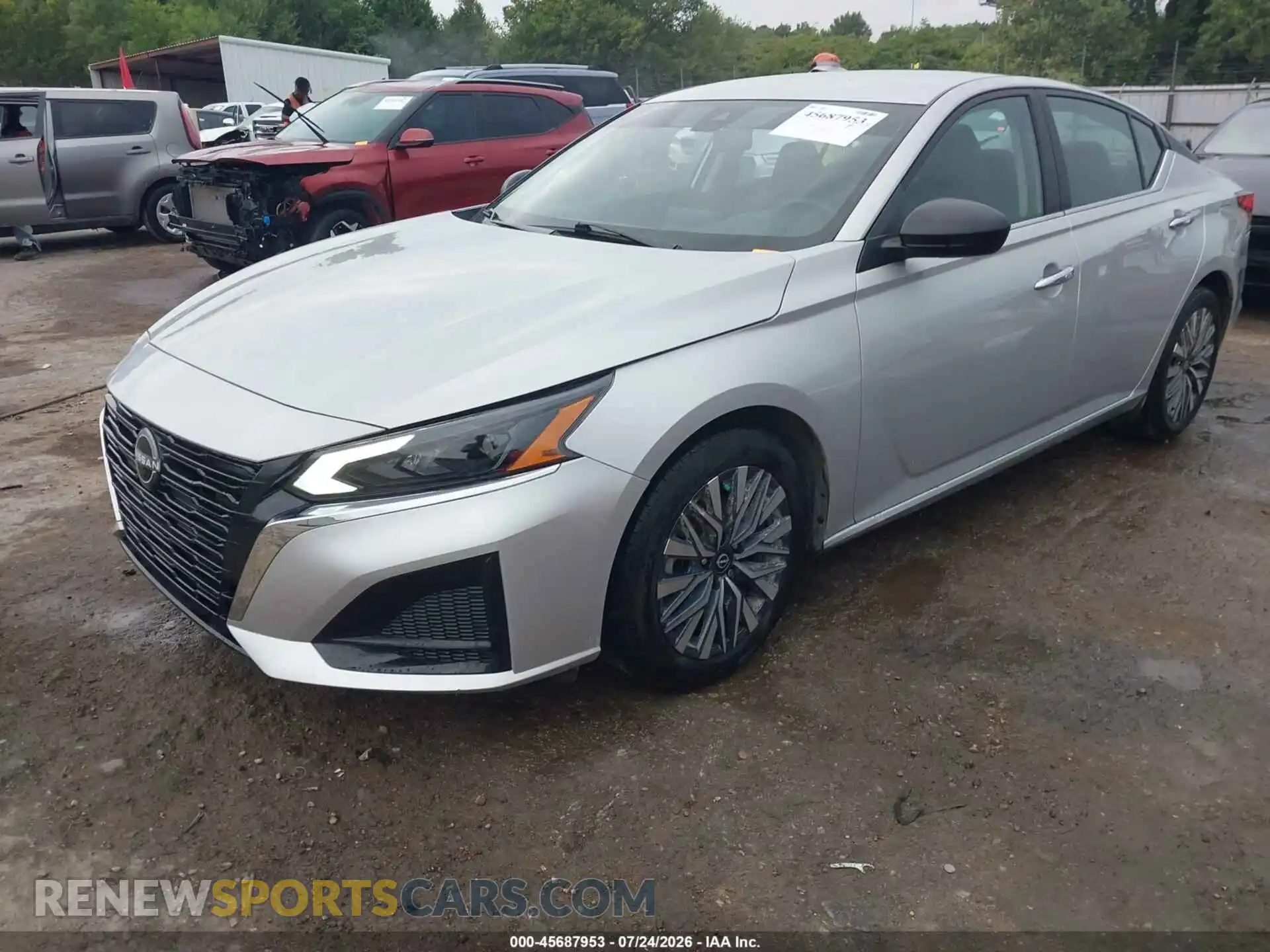 2 fotografías del automóvil dañado 1N4BL4DV4SN387824 NISSAN ALTIMA 2025