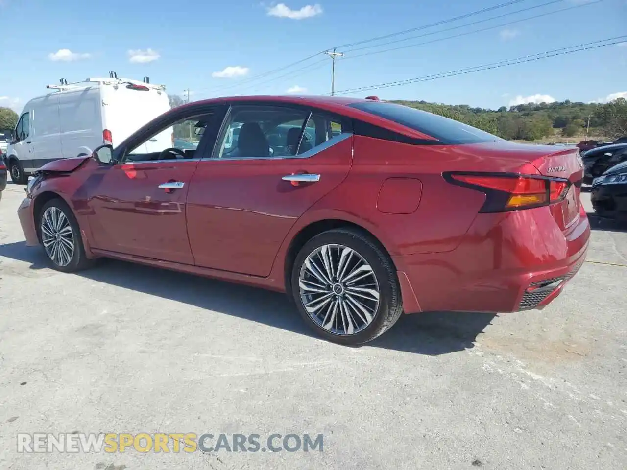 2 fotografías del automóvil dañado 1N4BL4EW3SN325323 NISSAN ALTIMA 2025