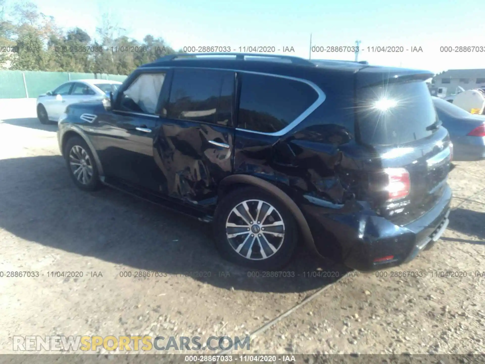 3 Photograph of a damaged car JN8AY2NC4K9585289 NISSAN ARMADA 2019