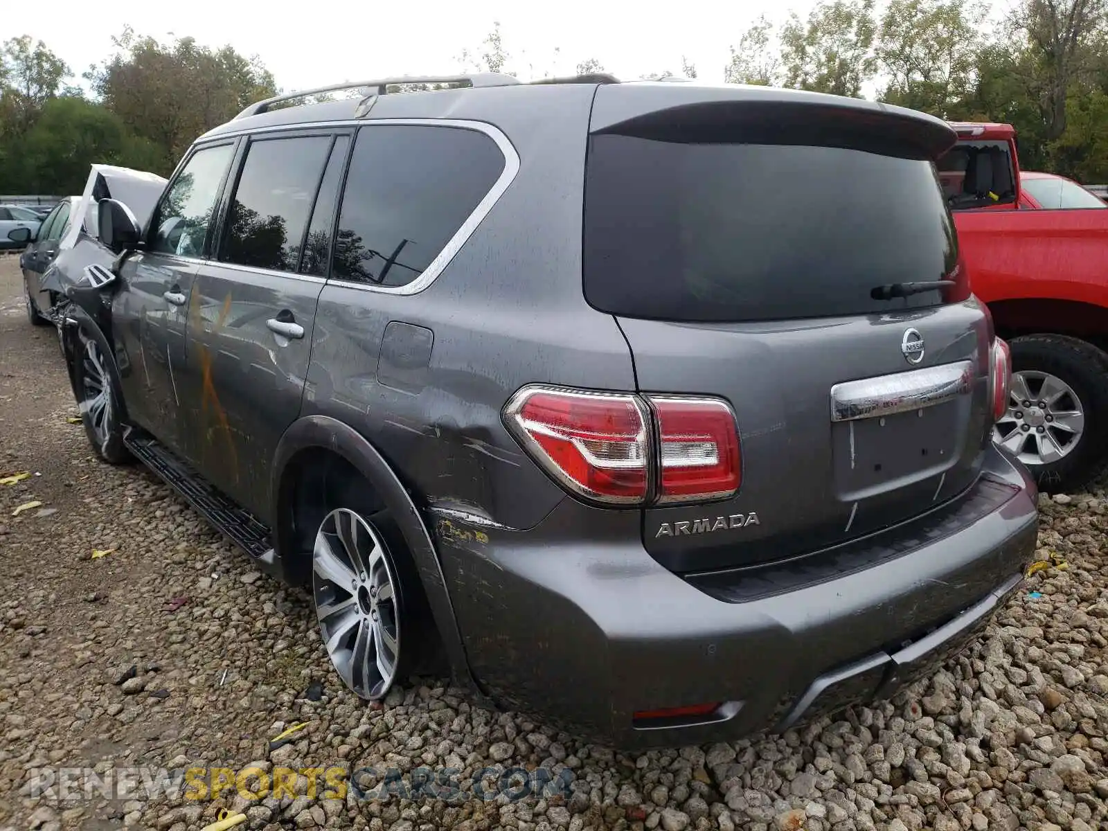 3 Photograph of a damaged car JN8AY2NCXK9580081 NISSAN ARMADA 2019