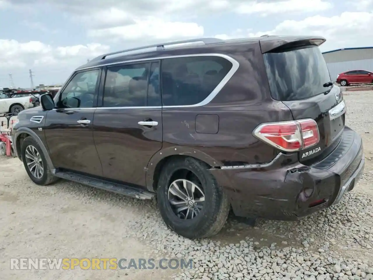 2 fotografías del automóvil dañado JN8AY2NCXKX510639 NISSAN ARMADA 2019
