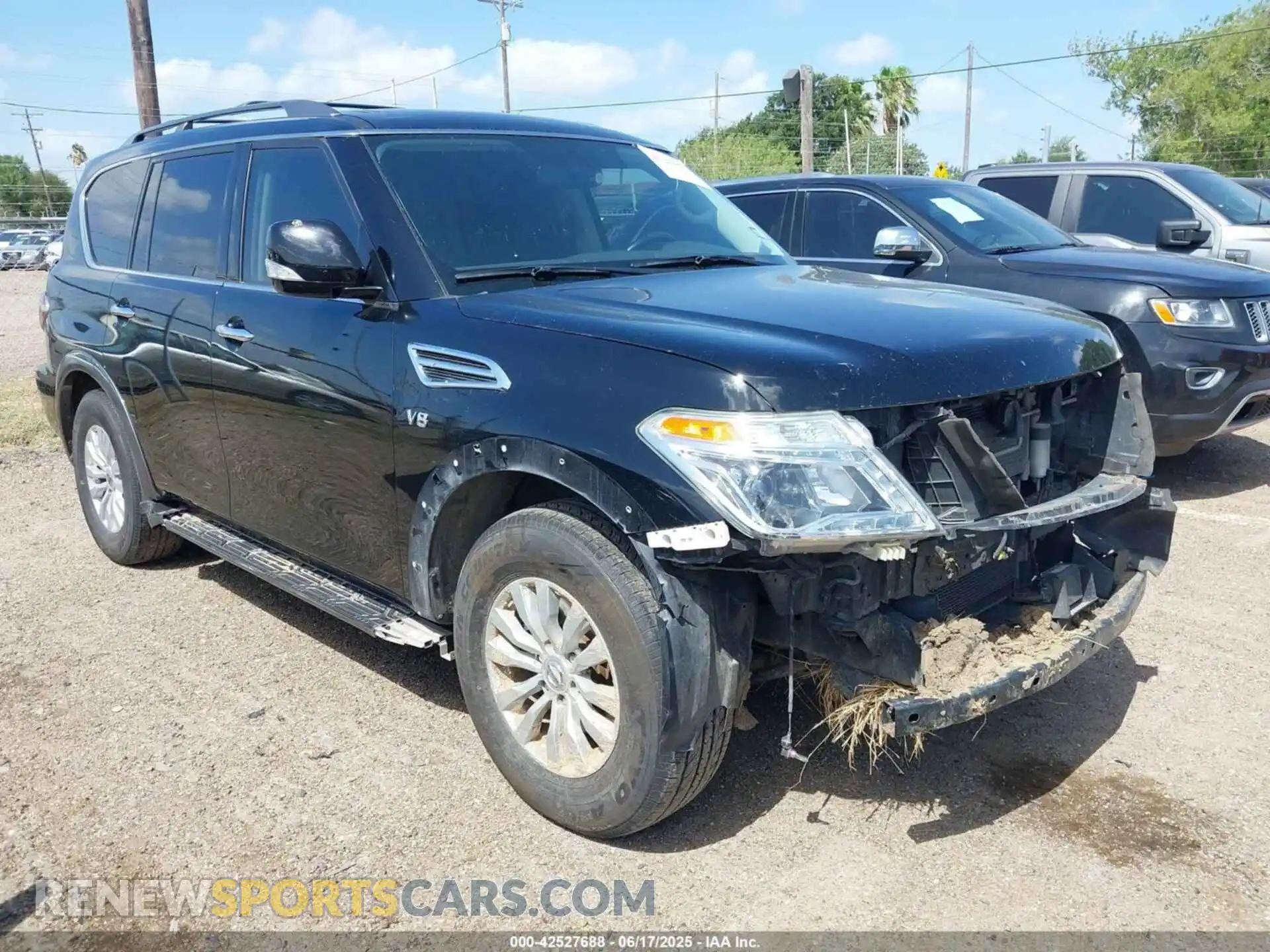1 Photograph of a damaged car JN8AY2ND0K9092167 NISSAN ARMADA 2019