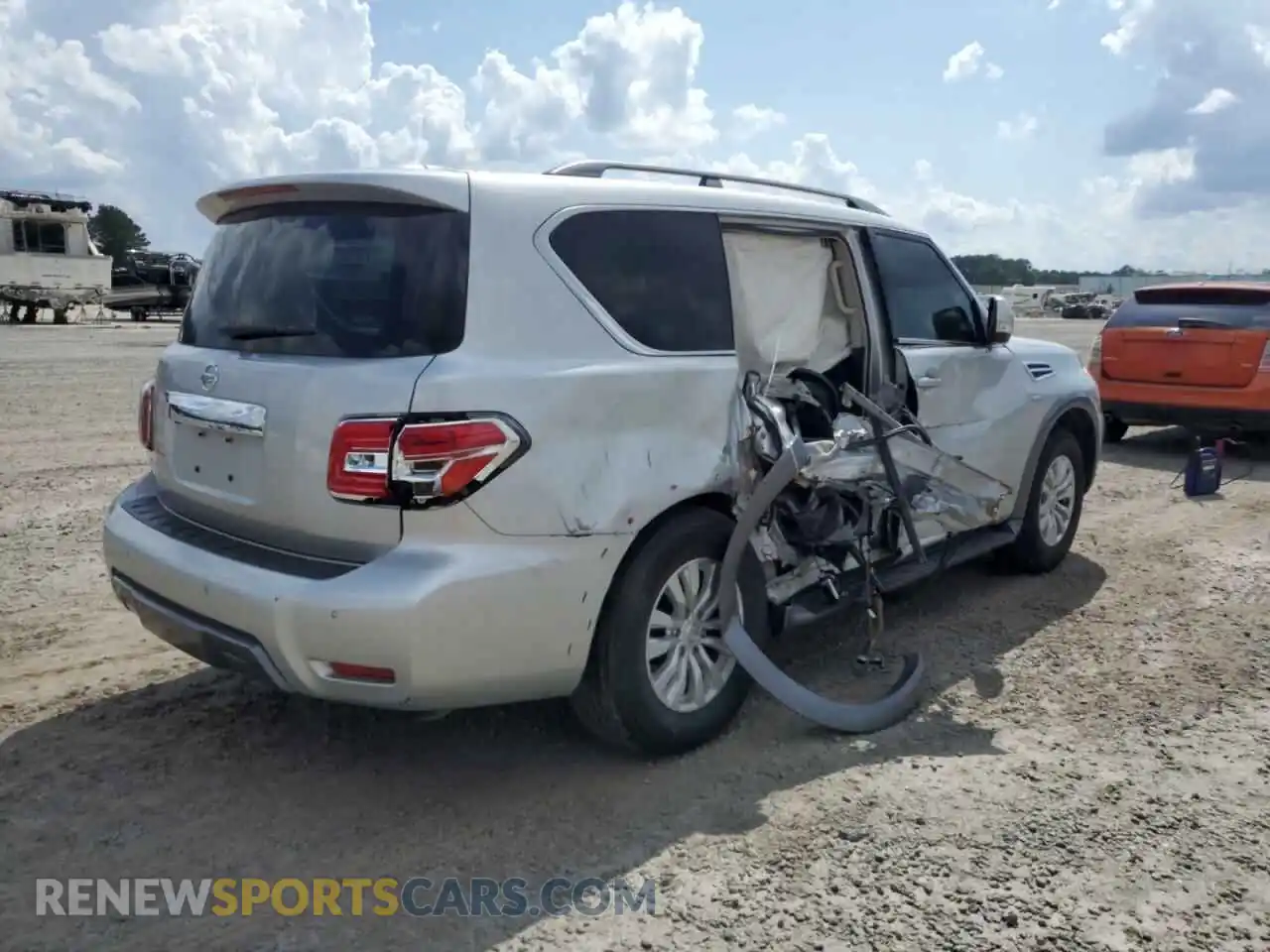 3 Photograph of a damaged car JN8AY2ND1K9091190 NISSAN ARMADA 2019