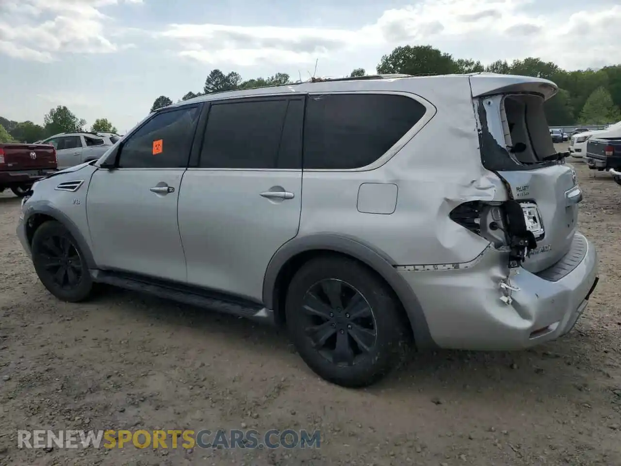 2 fotografías del automóvil dañado JN8AY2ND5K9090382 NISSAN ARMADA 2019