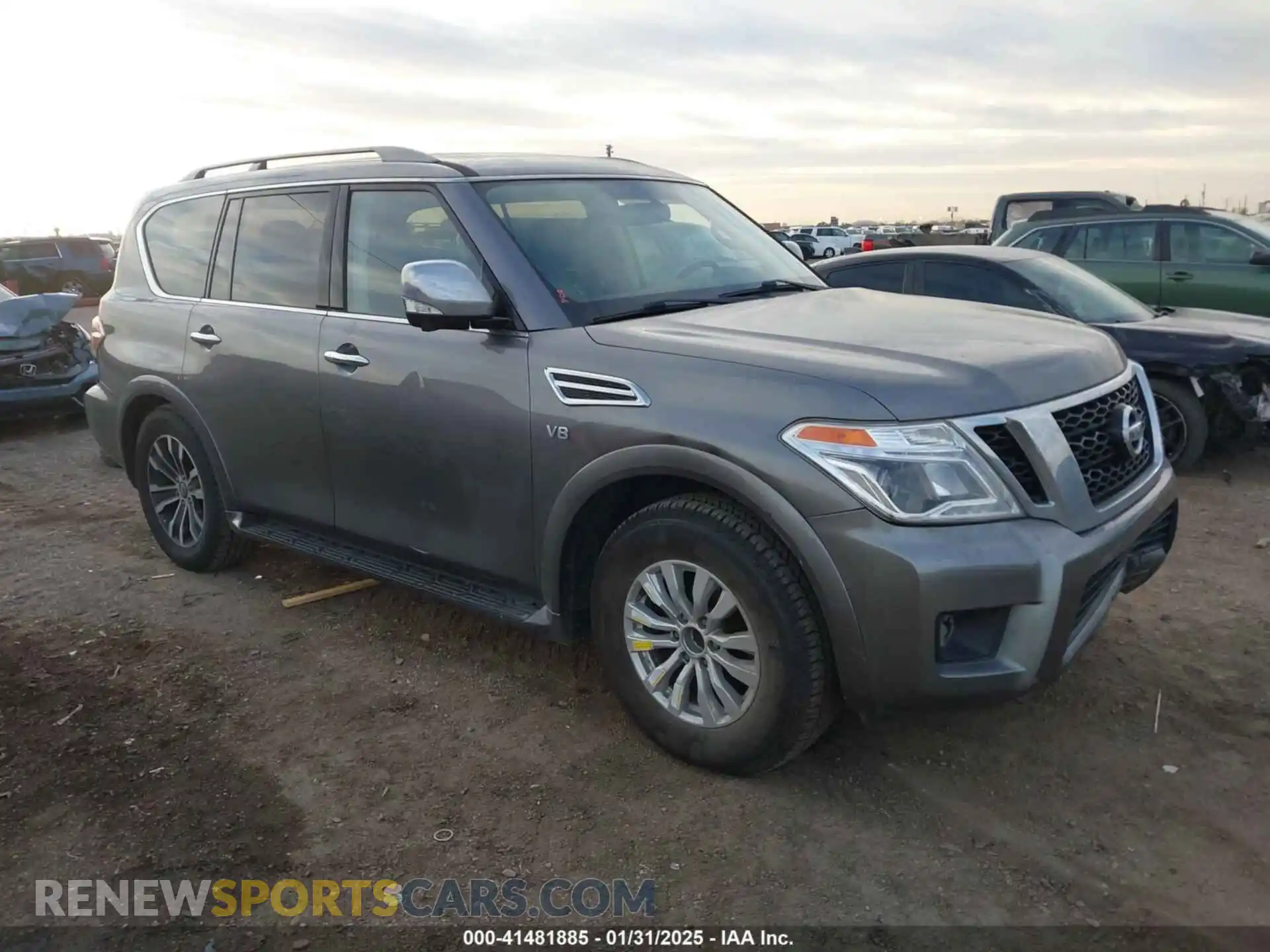 1 Фотография поврежденного автомобиля JN8AY2ND7LX015227 NISSAN ARMADA 2020