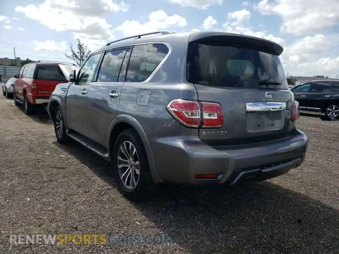 3 Фотография поврежденного автомобиля JN8AY2ND8L9108696 NISSAN ARMADA 2020