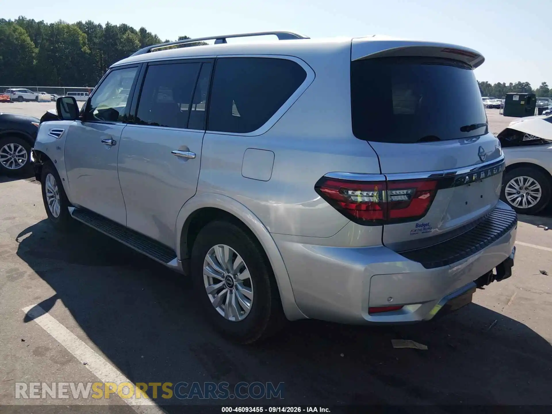 3 Photograph of a damaged car JN8AY2AC4M9147283 NISSAN ARMADA 2021