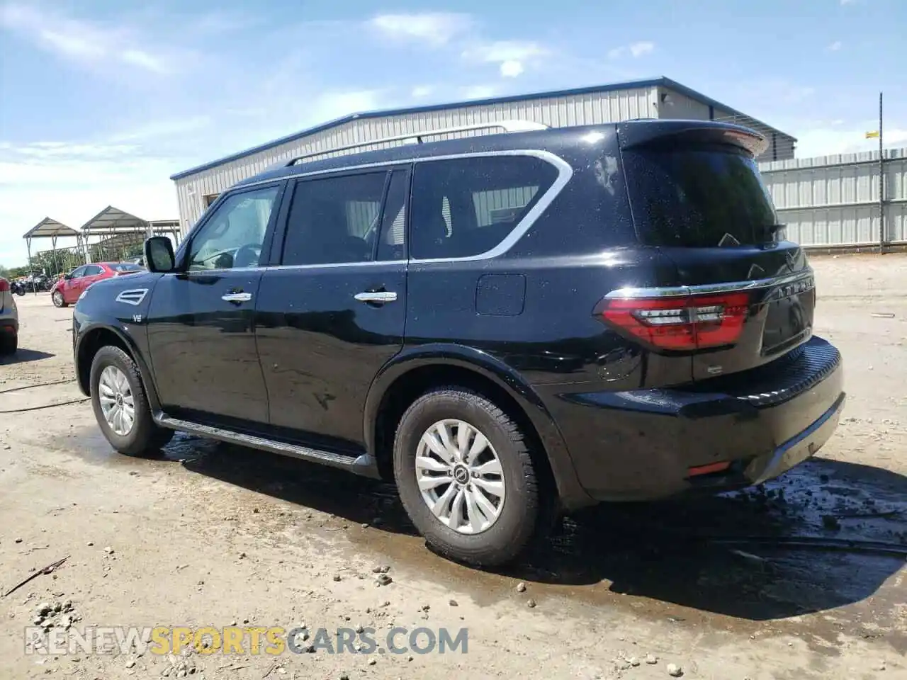 2 Photograph of a damaged car JN8AY2AC7M9145401 NISSAN ARMADA 2021