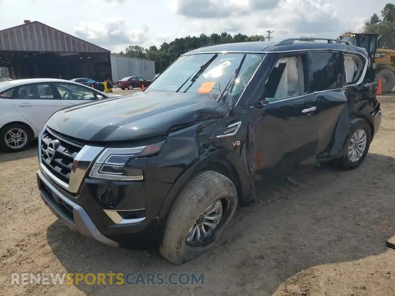 1 fotografías del automóvil dañado JN8AY2ACXM9145165 NISSAN ARMADA 2021