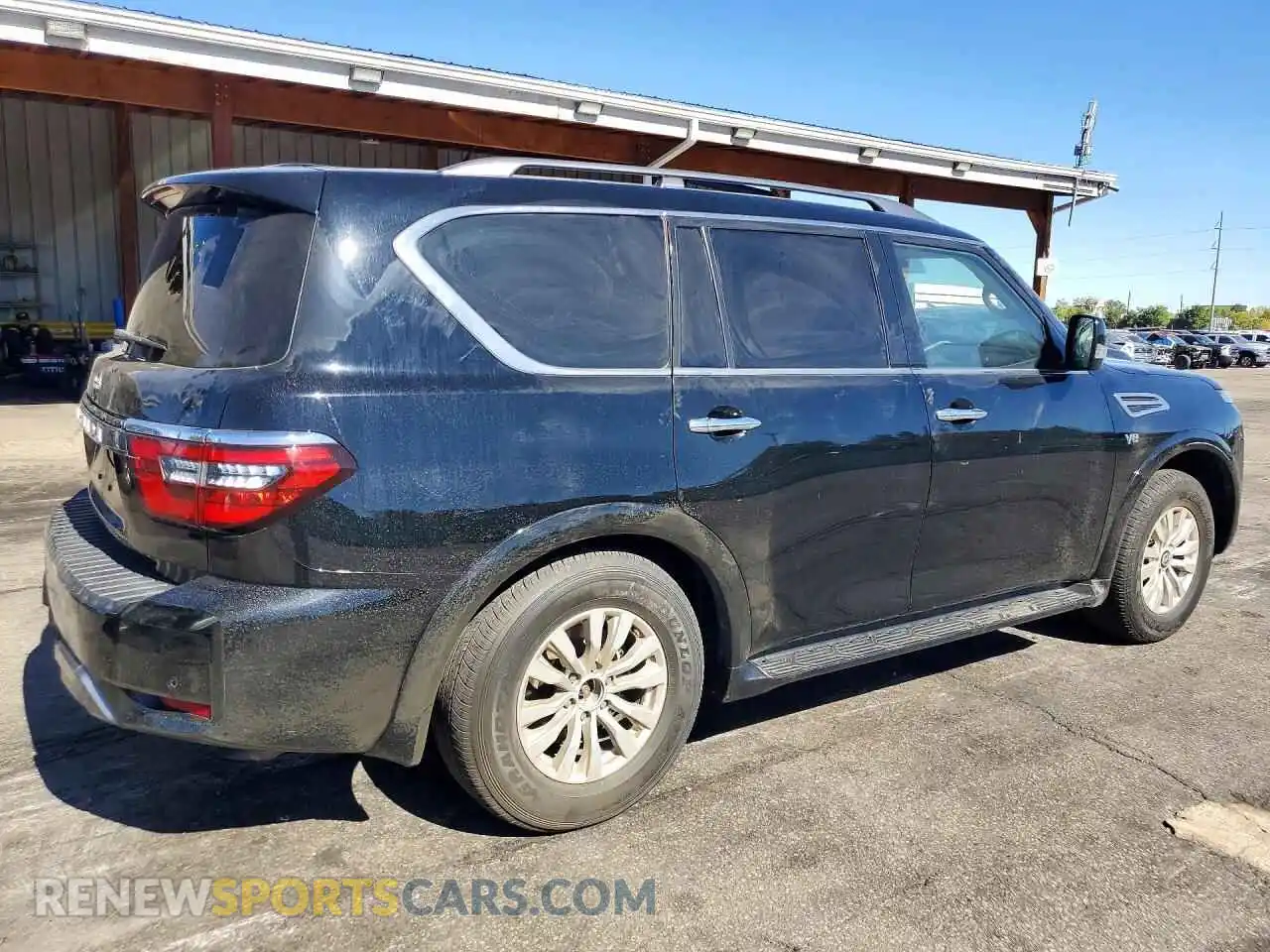 3 Photograph of a damaged car JN8AY2ACXM9145876 NISSAN ARMADA 2021