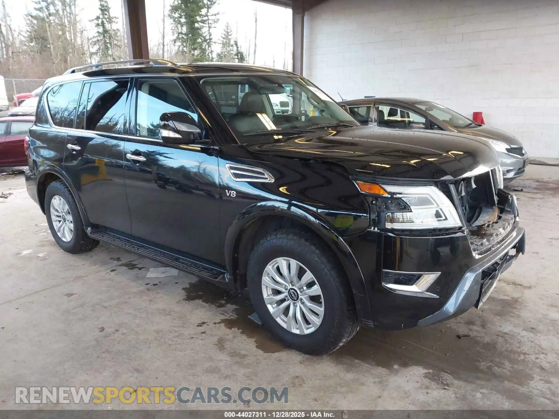 1 fotografías del automóvil dañado JN8AY2AD2M9661285 NISSAN ARMADA 2021