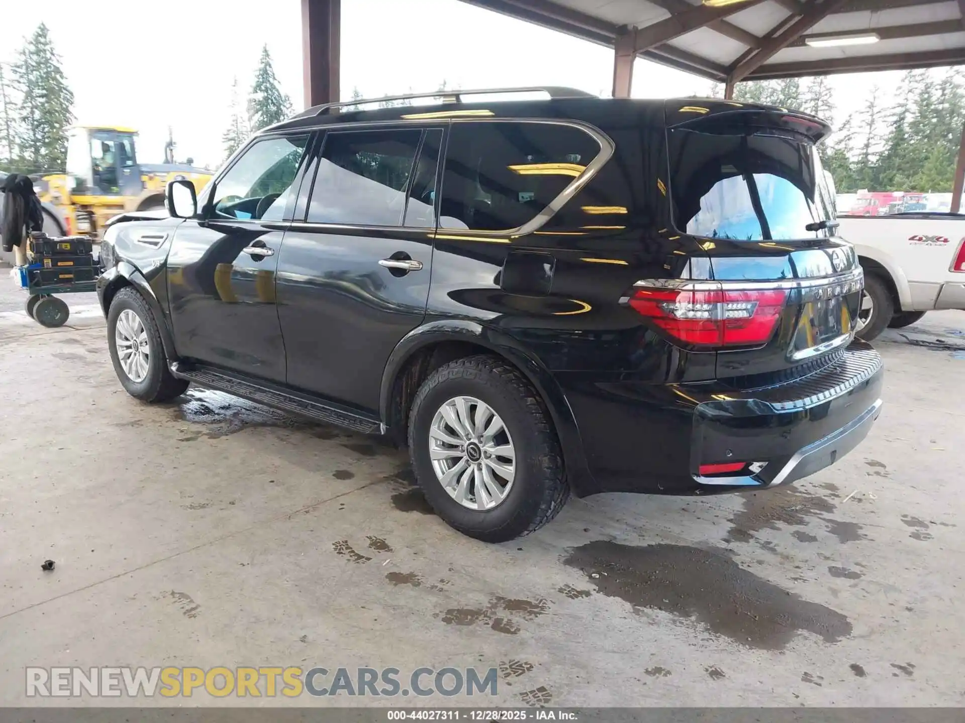 3 fotografías del automóvil dañado JN8AY2AD2M9661285 NISSAN ARMADA 2021