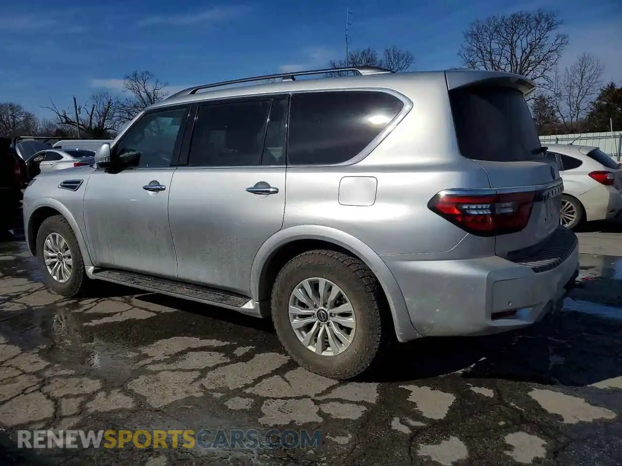 2 Photograph of a damaged car JN8AY2AD2M9661948 NISSAN ARMADA 2021