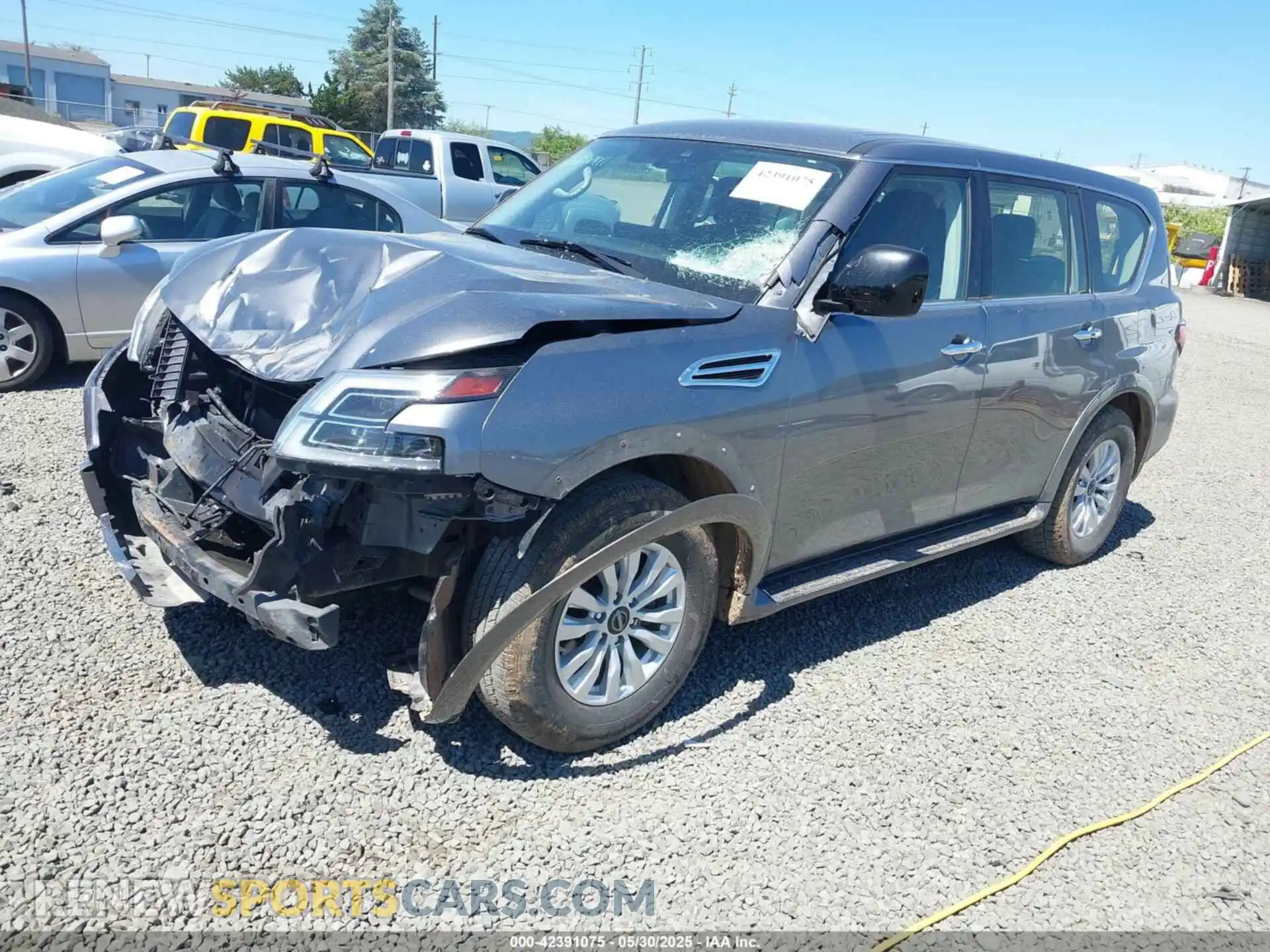 2 Фотография поврежденного автомобиля JN8AY2AD4M9662096 NISSAN ARMADA 2021