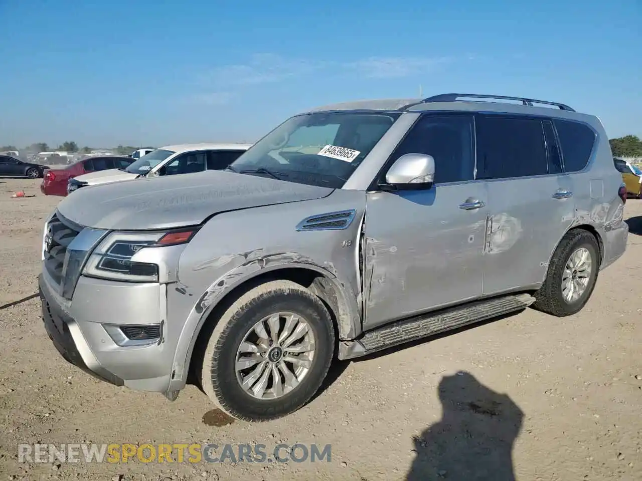 1 fotografías del automóvil dañado JN8AY2AD6M9661290 NISSAN ARMADA 2021