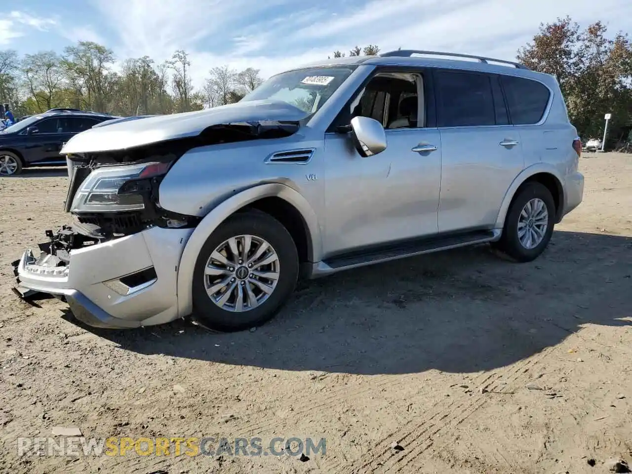 1 Photograph of a damaged car JN8AY2AD7M9661508 NISSAN ARMADA 2021