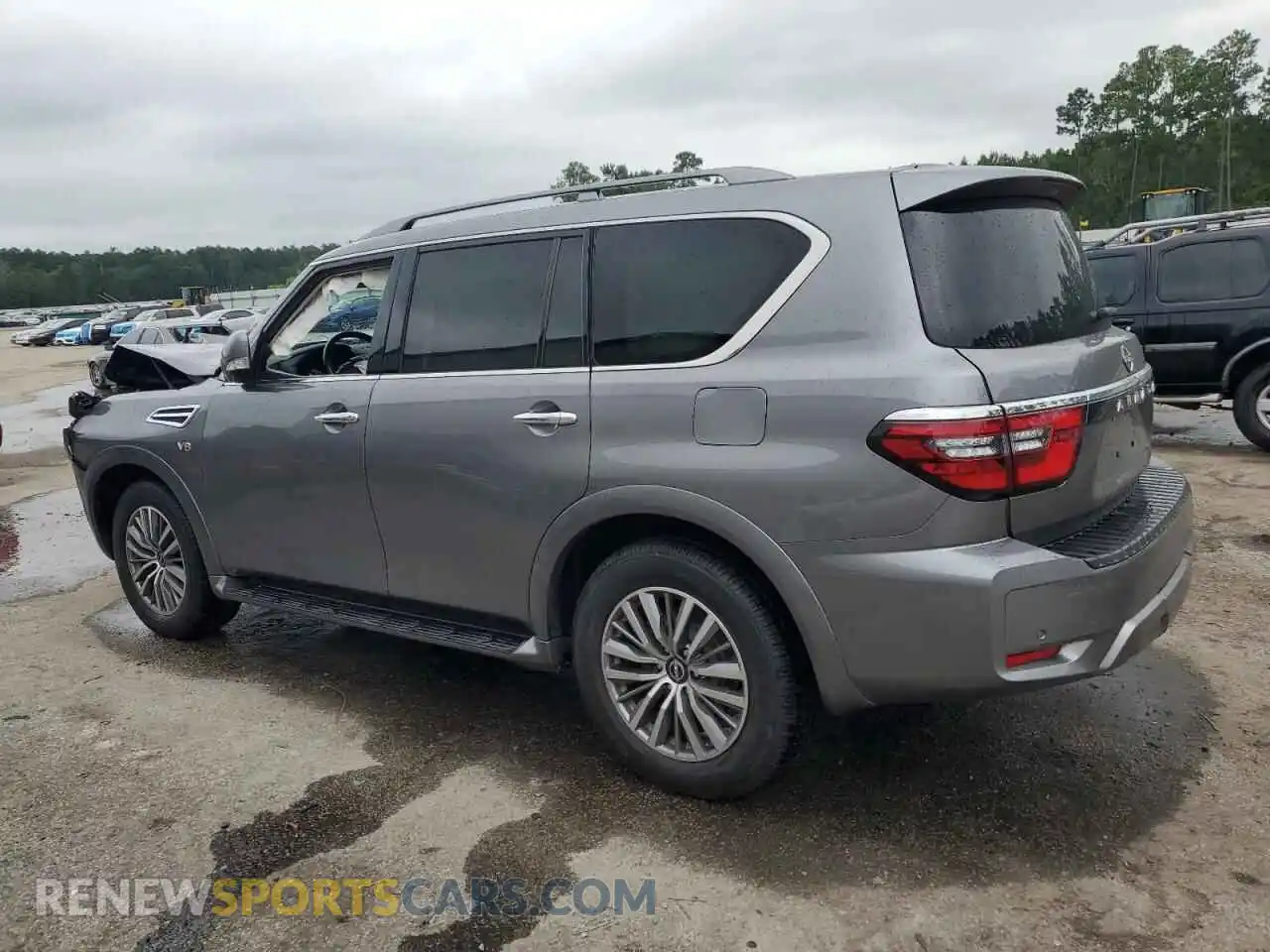 2 Photograph of a damaged car JN8AY2BA1M9371009 NISSAN ARMADA 2021