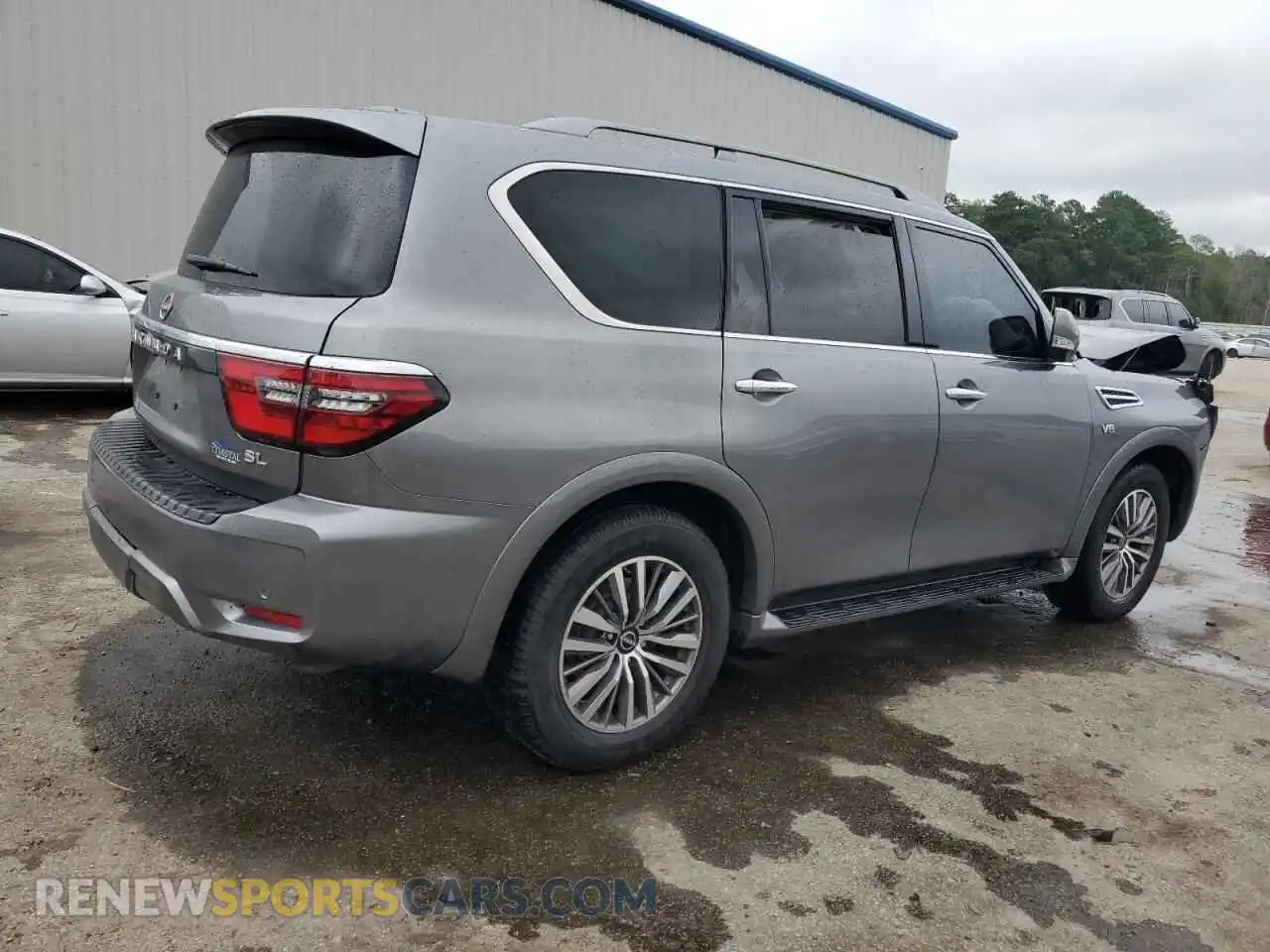 3 Photograph of a damaged car JN8AY2BA1M9371009 NISSAN ARMADA 2021