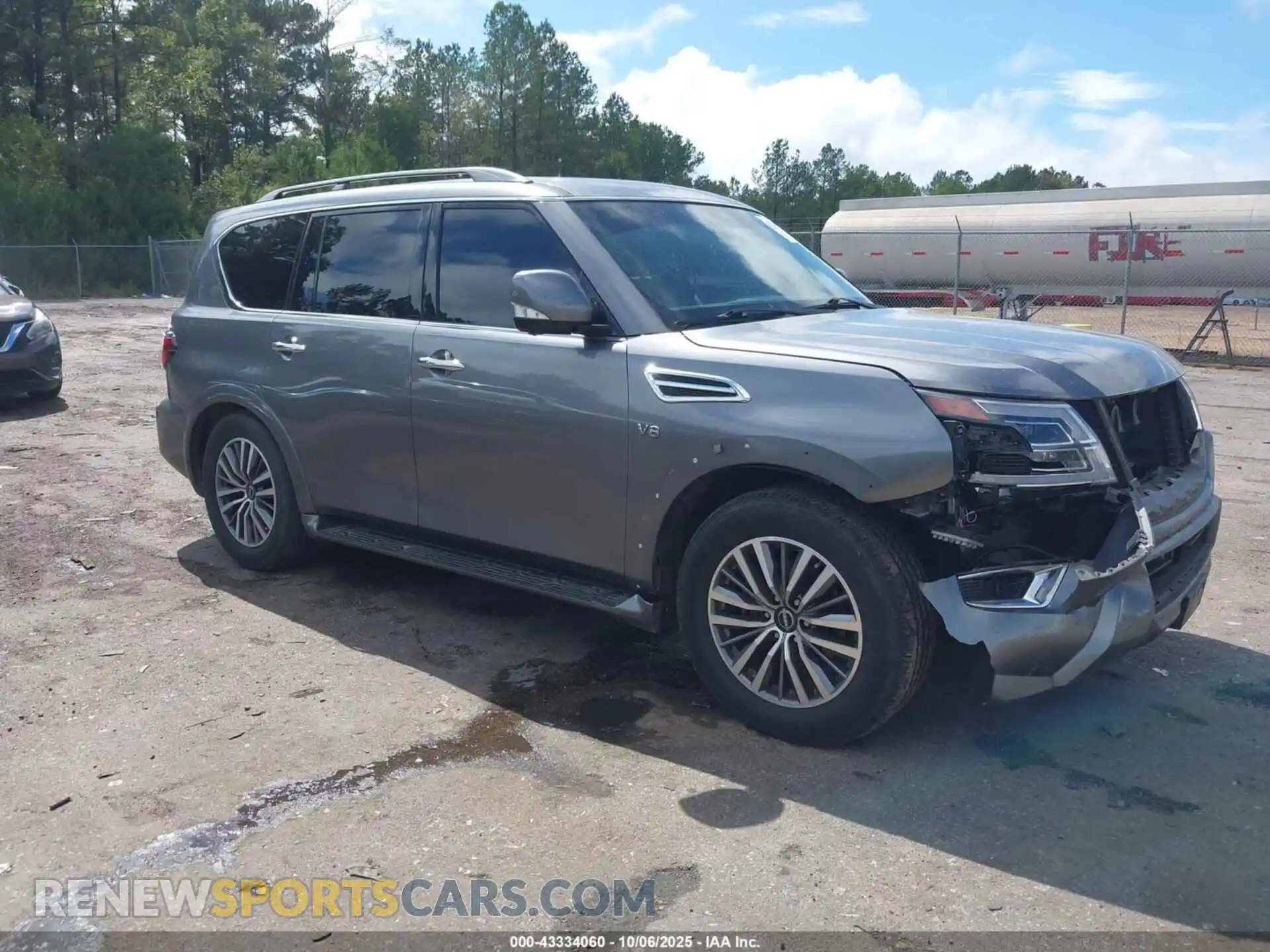 1 fotografías del automóvil dañado JN8AY2BA2M9373819 NISSAN ARMADA 2021