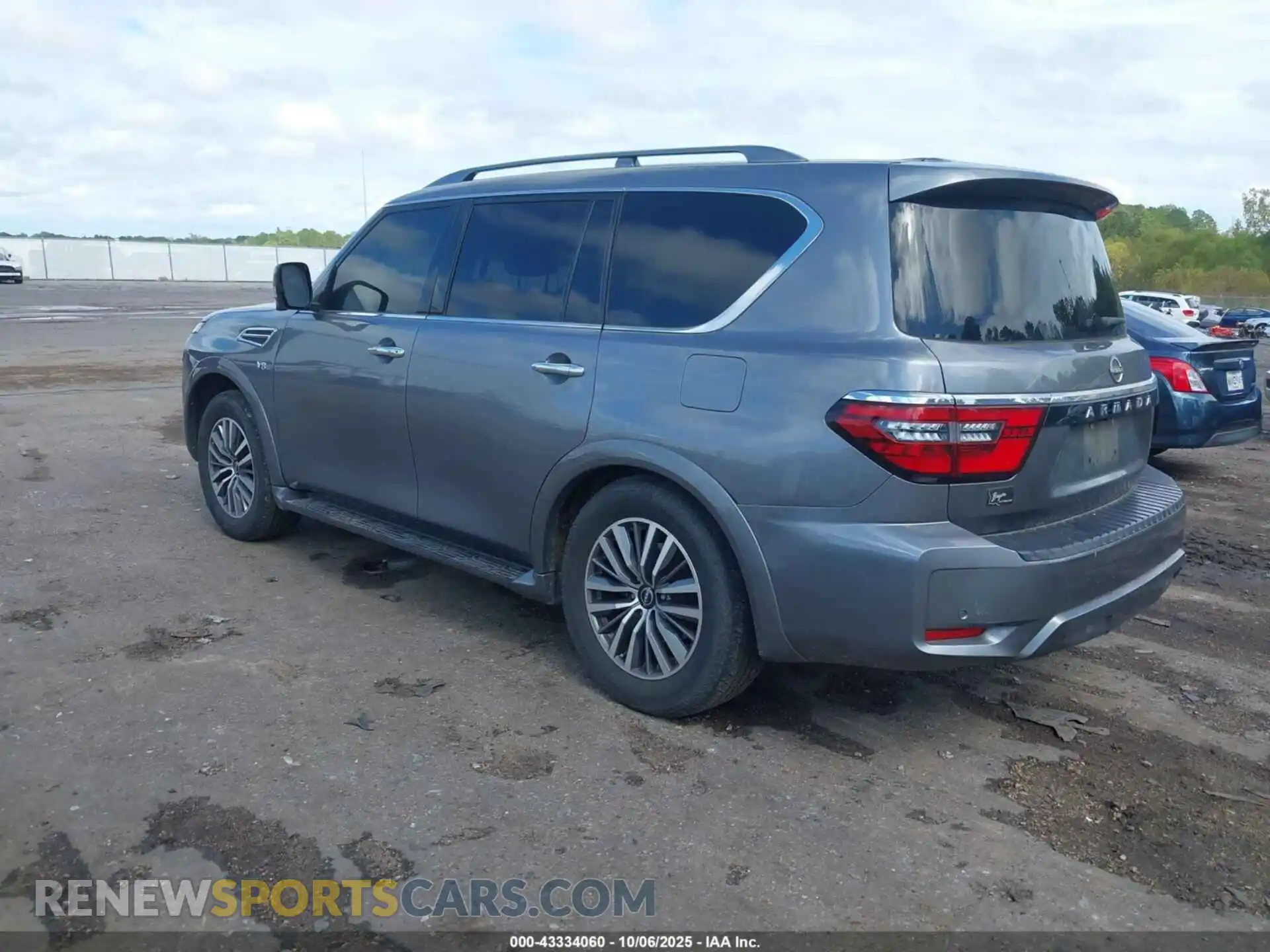 3 fotografías del automóvil dañado JN8AY2BA2M9373819 NISSAN ARMADA 2021