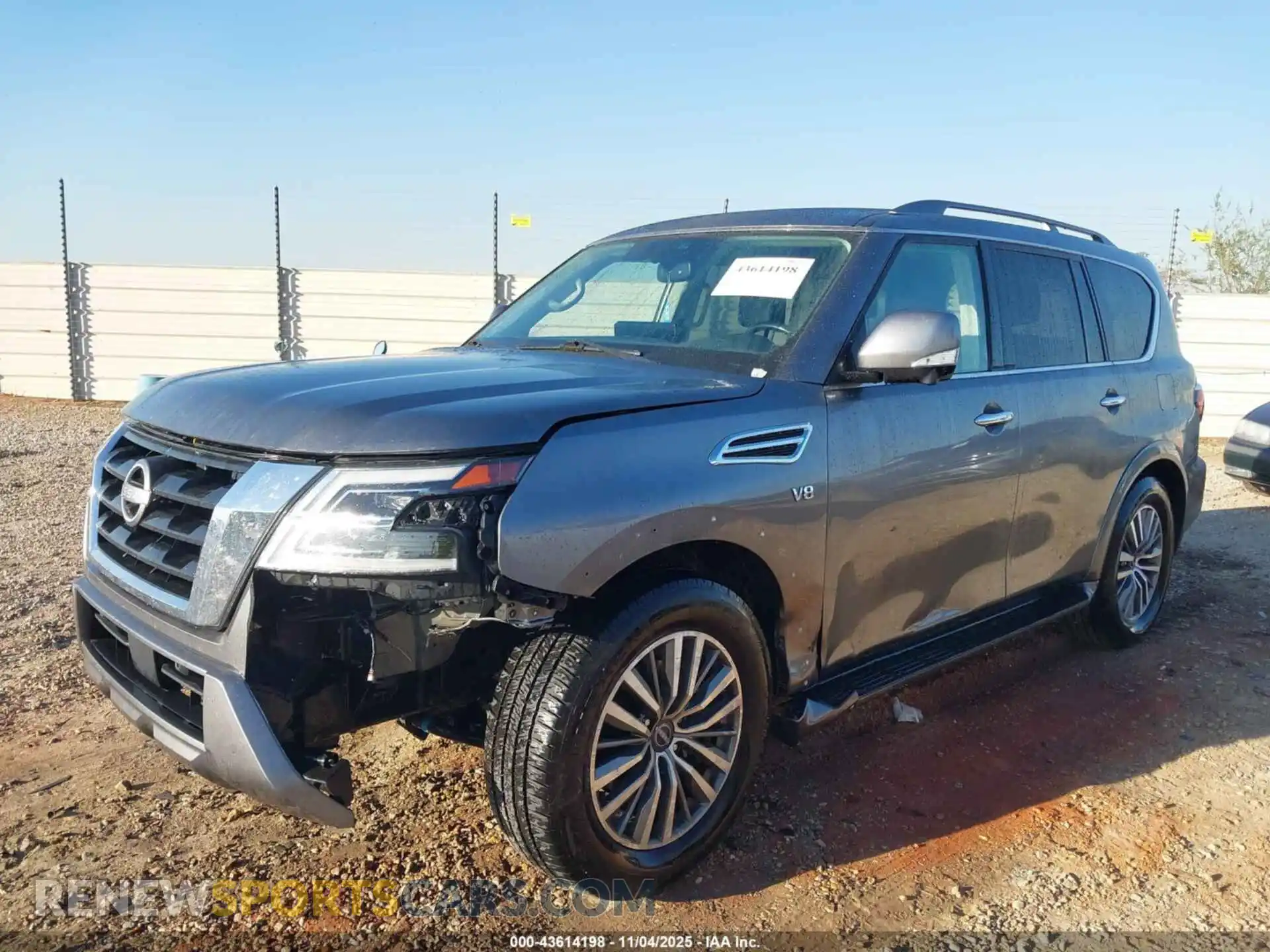 2 fotografías del automóvil dañado JN8AY2BA7M9372391 NISSAN ARMADA 2021