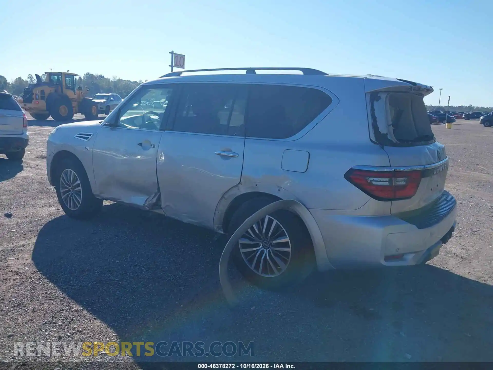 3 Photograph of a damaged car JN8AY2BA8M9372299 NISSAN ARMADA 2021
