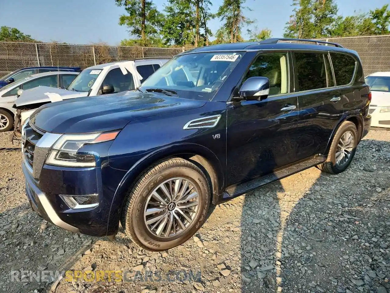 1 fotografías del automóvil dañado JN8AY2BB9M9790556 NISSAN ARMADA 2021